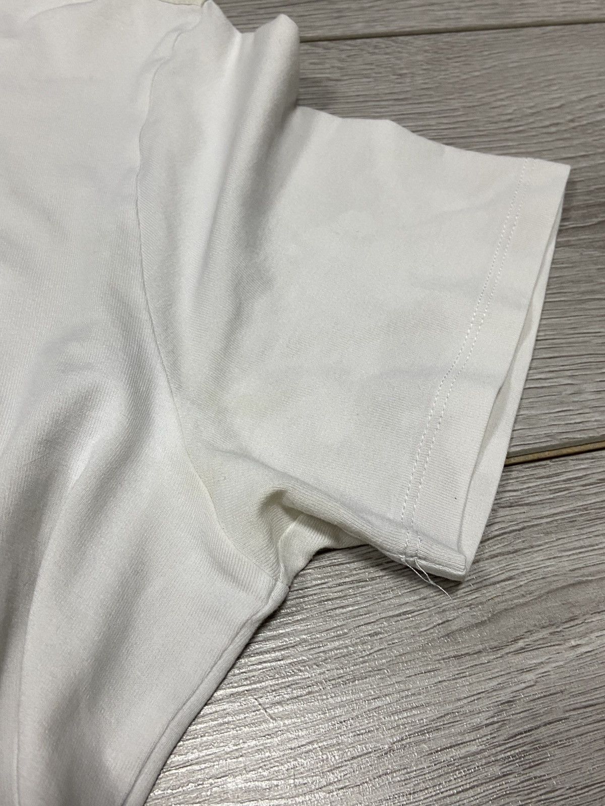Prada Prada nylon pocket white tab tee shirt Size US M / EU 48-50 / 2 - 6 Thumbnail