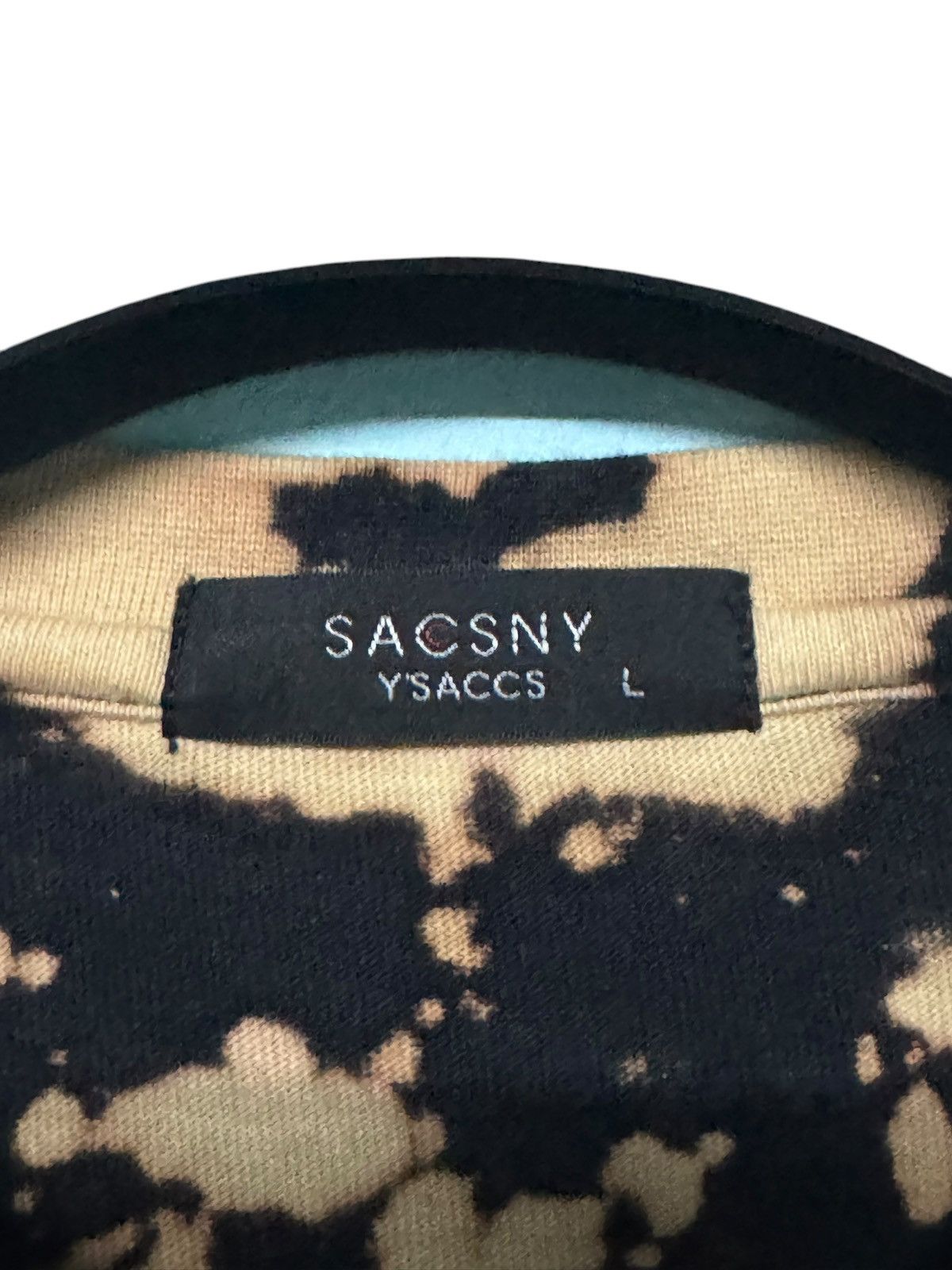 Yohji Yamamoto 💥 YOHJI YAMAMOTO SACSNY Y’SACCS ACID WASH L/S SHIRT Size US L / EU 52-54 / 3 - 9 Thumbnail
