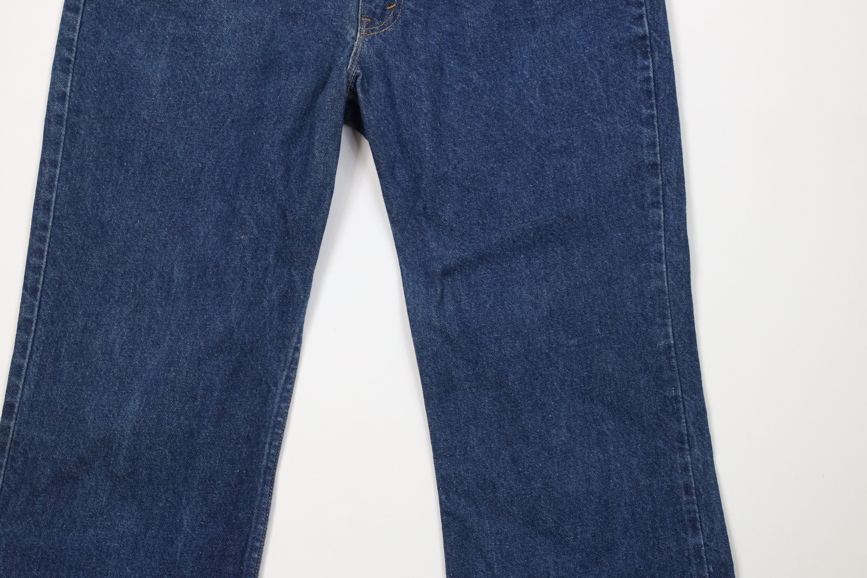 Levi's Vintage 80s 90s Levis 517 Orange Tab Wide Leg Bootcut Jeans Size US 38 / EU 54 - 3 Thumbnail