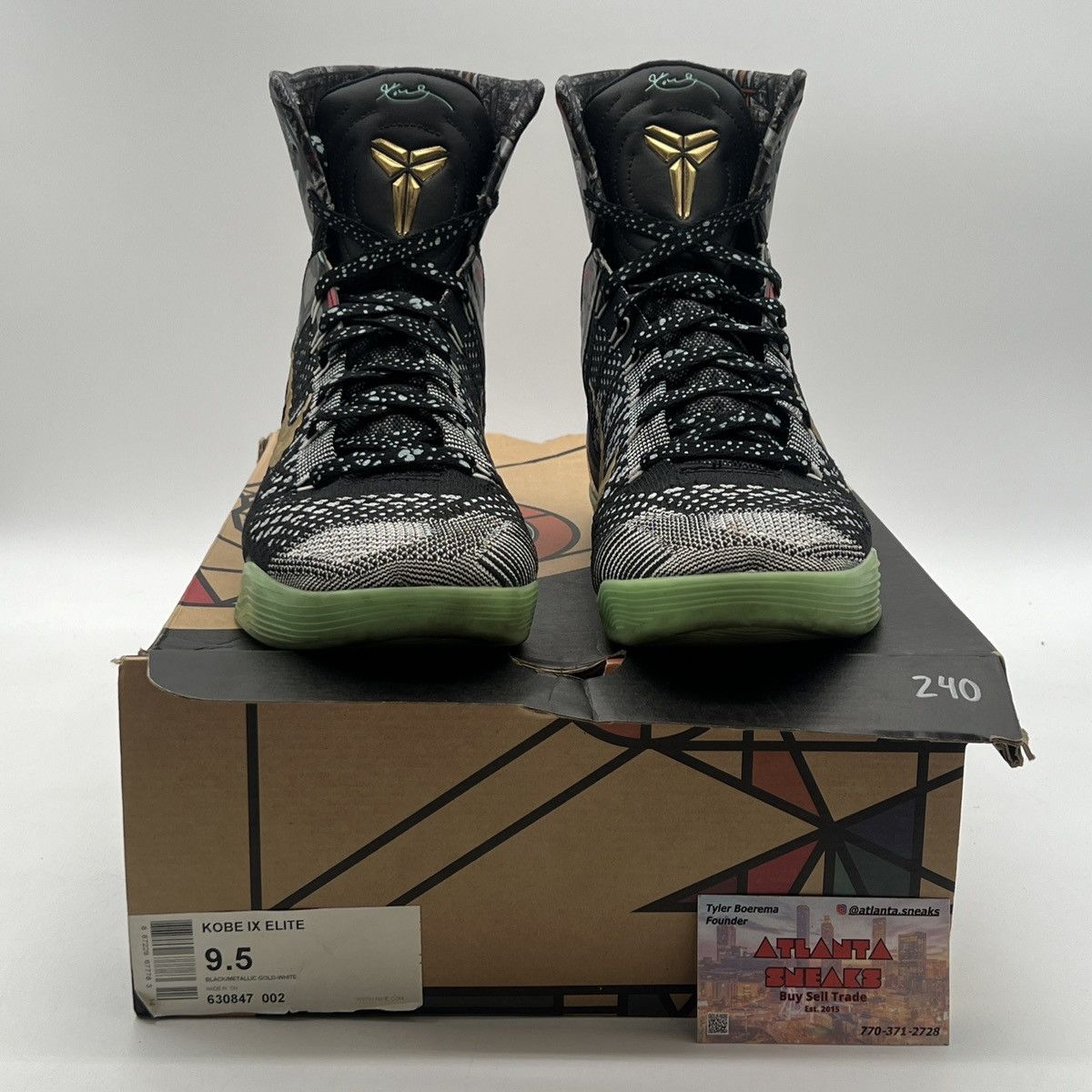 Nike Kobe 9 Nola gumbo league maestro Size US 9.5 / EU 42-43 - 2 Thumbnail