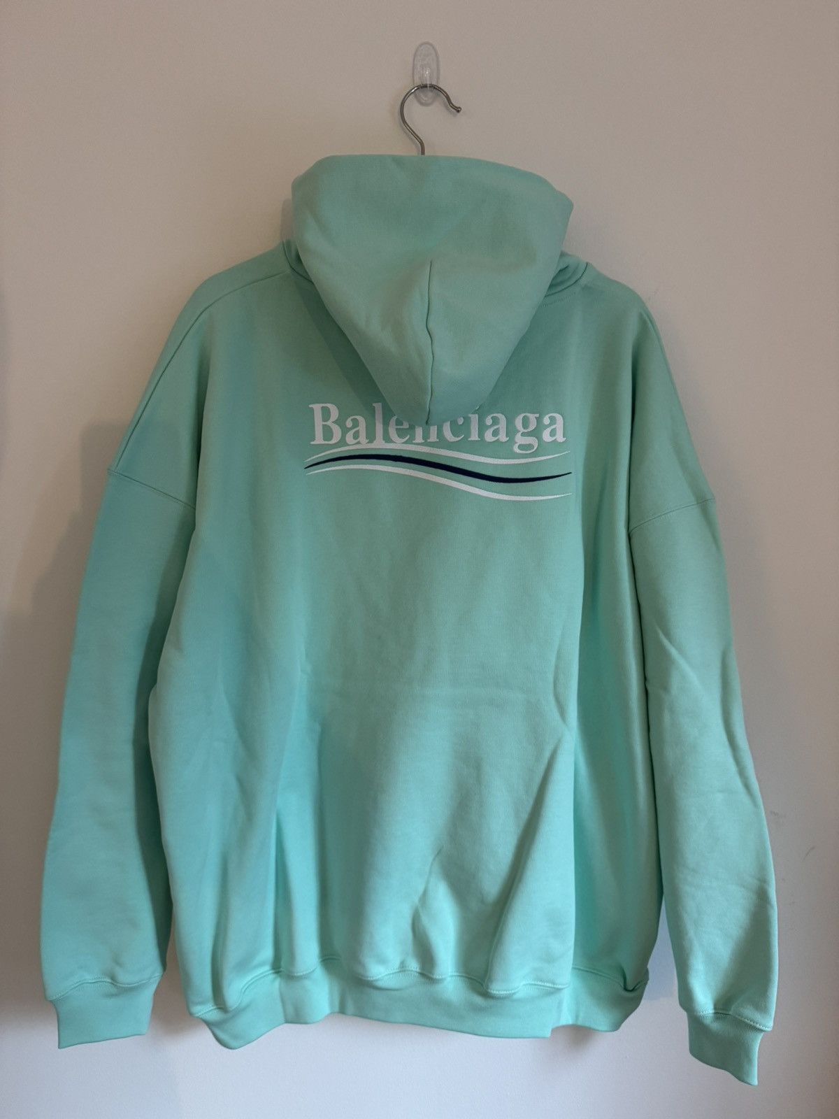 トップス balenciaga Campaign Logos hoodie xs Balenciaga Campaign Logo Hoodie Fuchsia - US