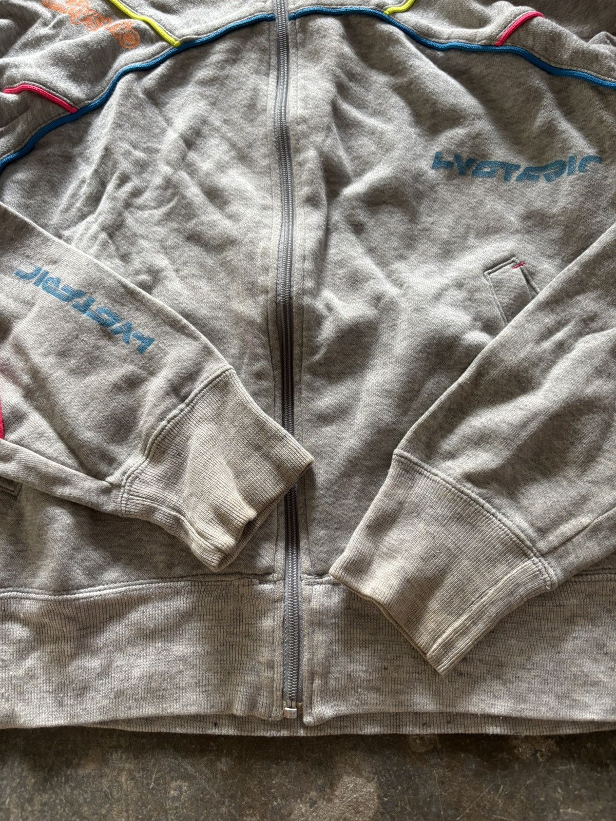 Hysteric Glamour rare hysteric glamour sweat tracktop multicolor lining Size US S / EU 44-46 / 1 - 11 Thumbnail