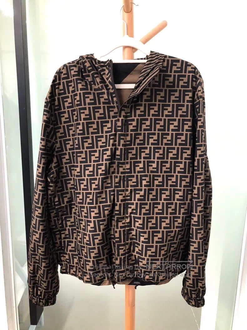 Fendi Fendi Printed Full-Covered Jacket/Reversible Size US S / EU 44-46 / 1 - 1 Thumbnail