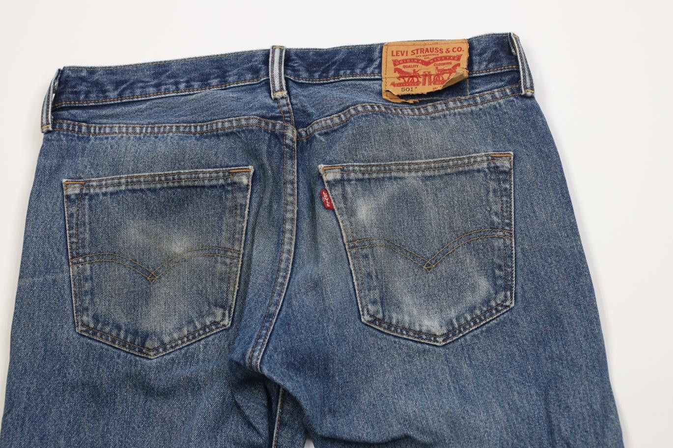 Levi's Vintage Y2K Levis 501xx Button Fly Original Fit Jeans Blue Size US 33 - 10 Thumbnail