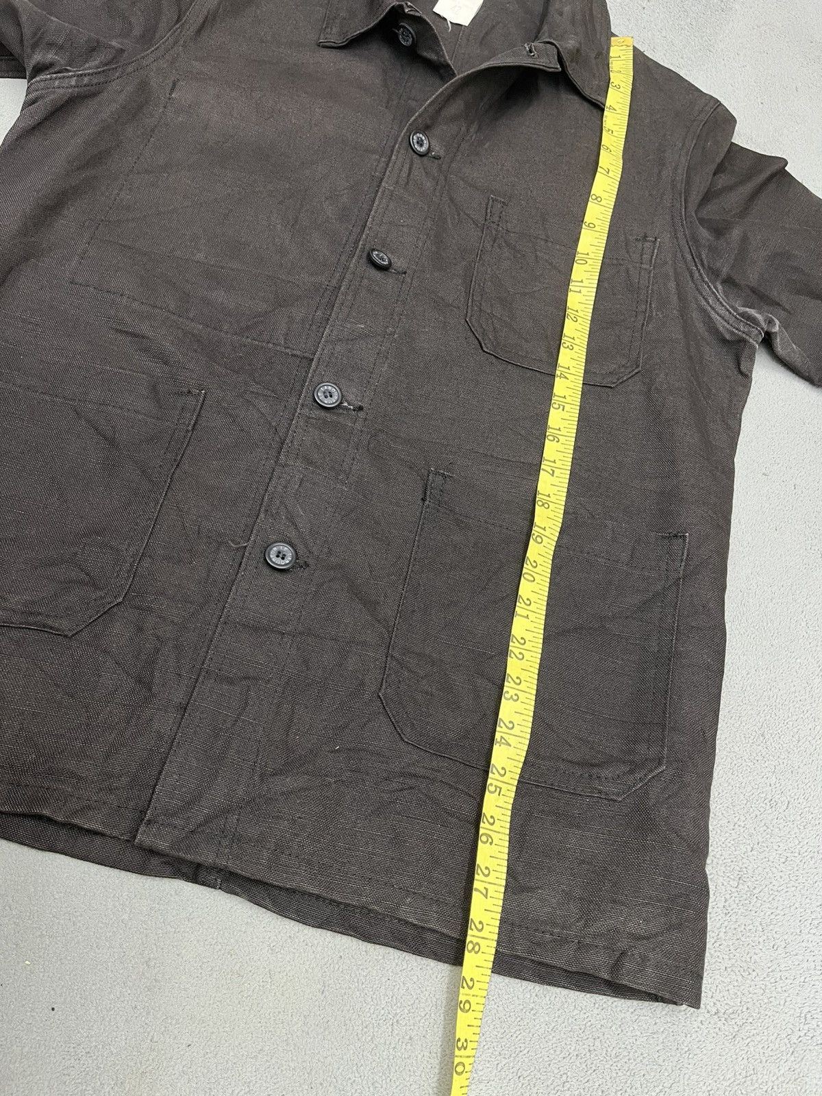 Le Laboureur × Vetra RARE 🔥70s CHORE FRENCH WORKER SANFOREZED MOLESKIN JACKET Size US XS / EU 42 / 0 - 11 Thumbnail