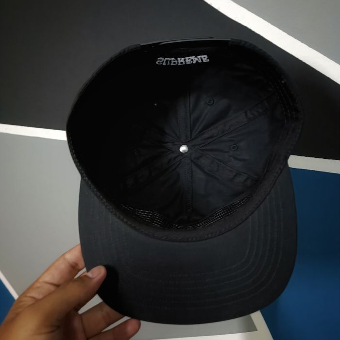 Supreme Supreme x KAWS Chalk Logo 5-Panel Cap 'Black' | Grailed