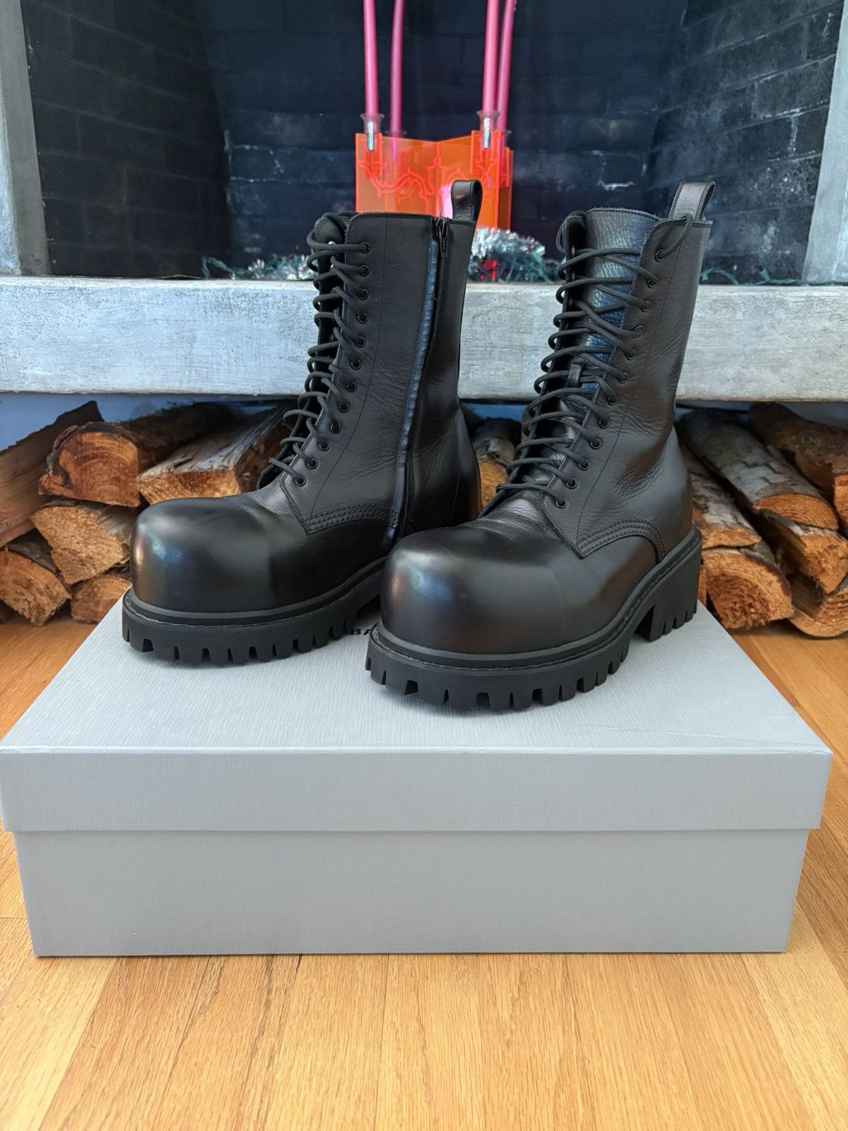 BALENCIAGA STOMPER BOOTIES BALENCIAGA stomper boots 42