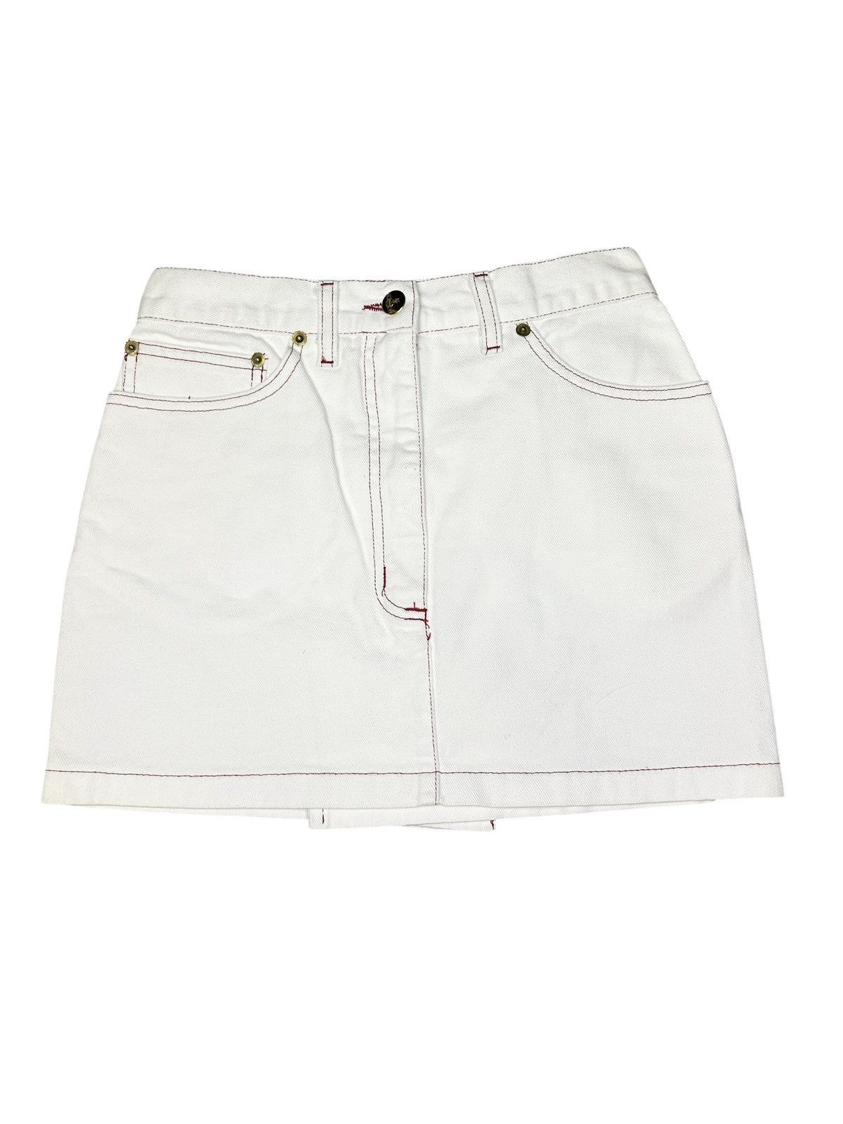 Vivienne Westwood S/S 94 Denim Mini Skirt Size 27" / US 4 / IT 40 - 2 Thumbnail