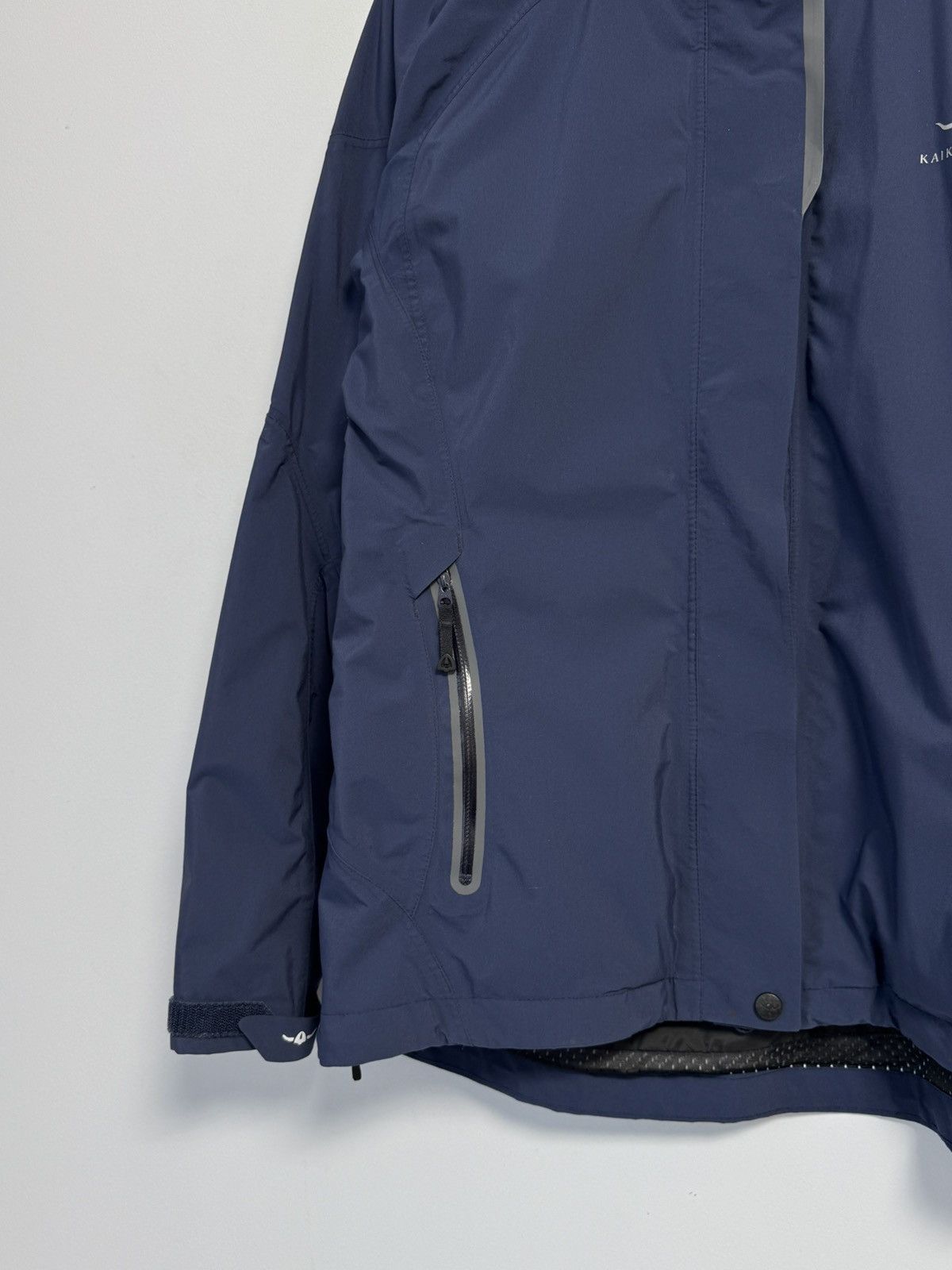 Other Kaikkialla Waterproof Hooded Outdoor Jacket Navy Blue Size XL / US 12-14 / IT 48-50 - 3 Thumbnail