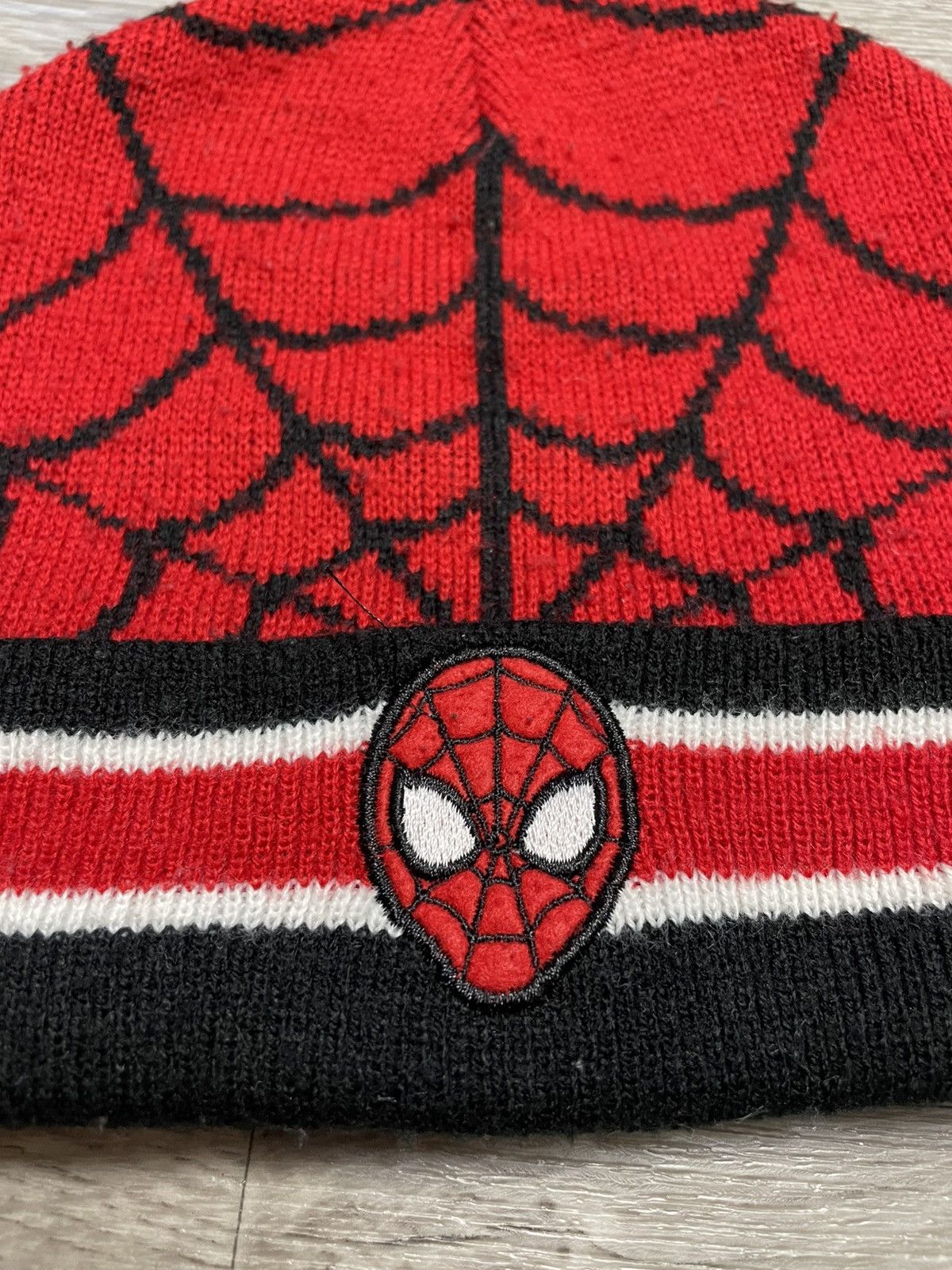 Marvel Comics Vintage 💥 Spider Man Web🕸️ Marvel Hat Y2K Size ONE SIZE - 5 Thumbnail