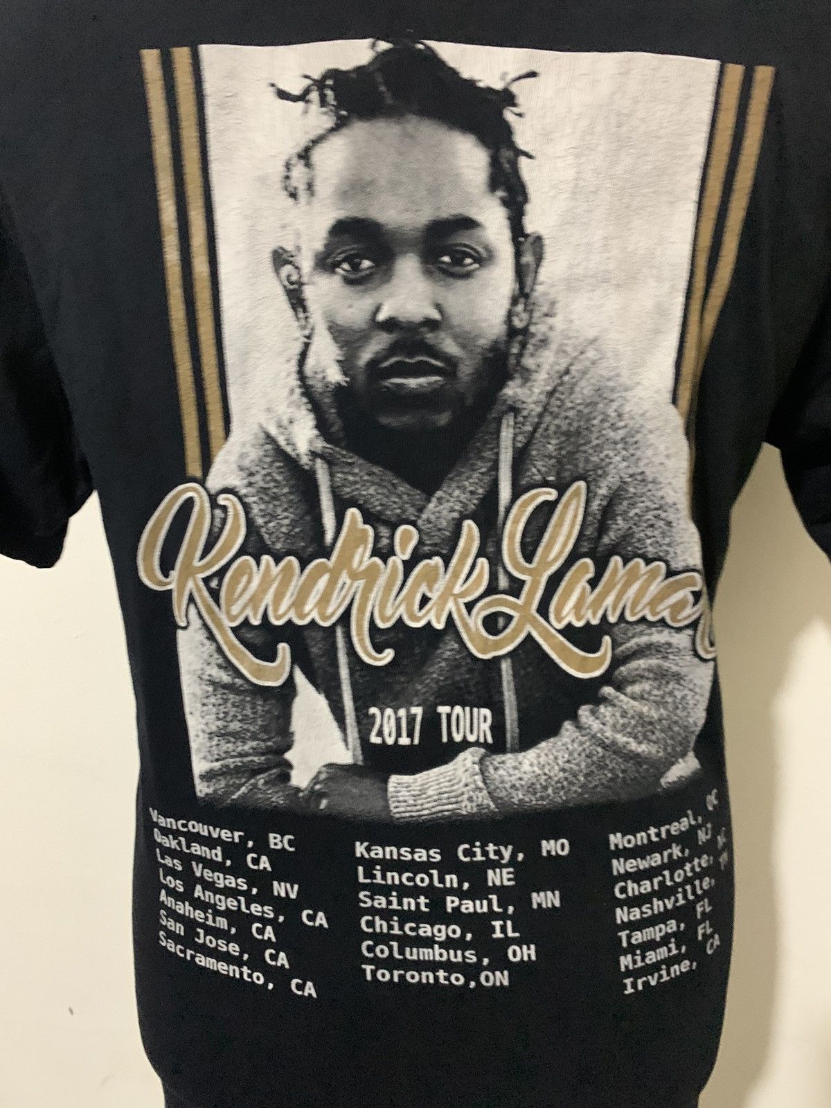 Rap Tees Kendrick Lamar tour 2017 Rap Tees Size US M / EU 48-50 / 2 - 4 Thumbnail