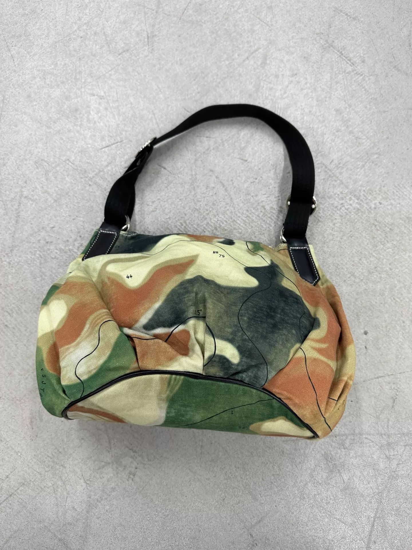 Yohji Yamamoto Yohji Yamamoto Nude Blood Map Armpit Bag Size ONE SIZE - 3 Thumbnail
