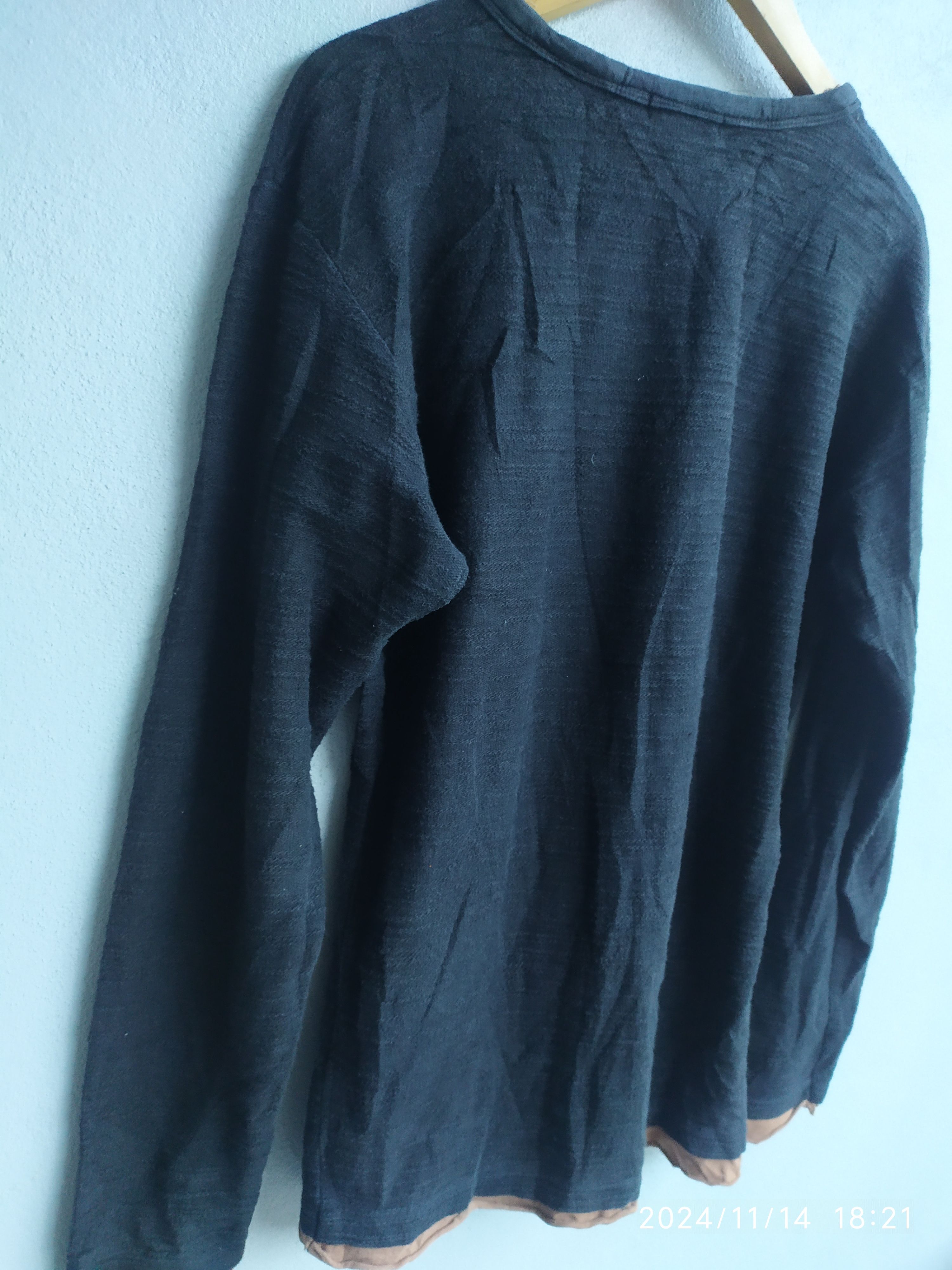 If Six Was Nine × Japanese Brand × KMRii Dope.h Distressed Layer long sleeve Ifsix Lgb Style Size US M / EU 48-50 / 2 - 8 Thumbnail