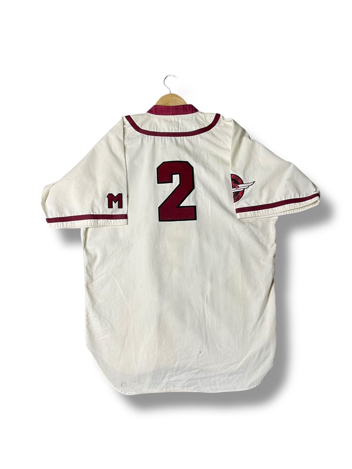 Japanese Brand × Vintage Avis x Vintage Baseball Jersey Embroidery (40) Size US M / EU 48-50 / 2 - 3 Thumbnail
