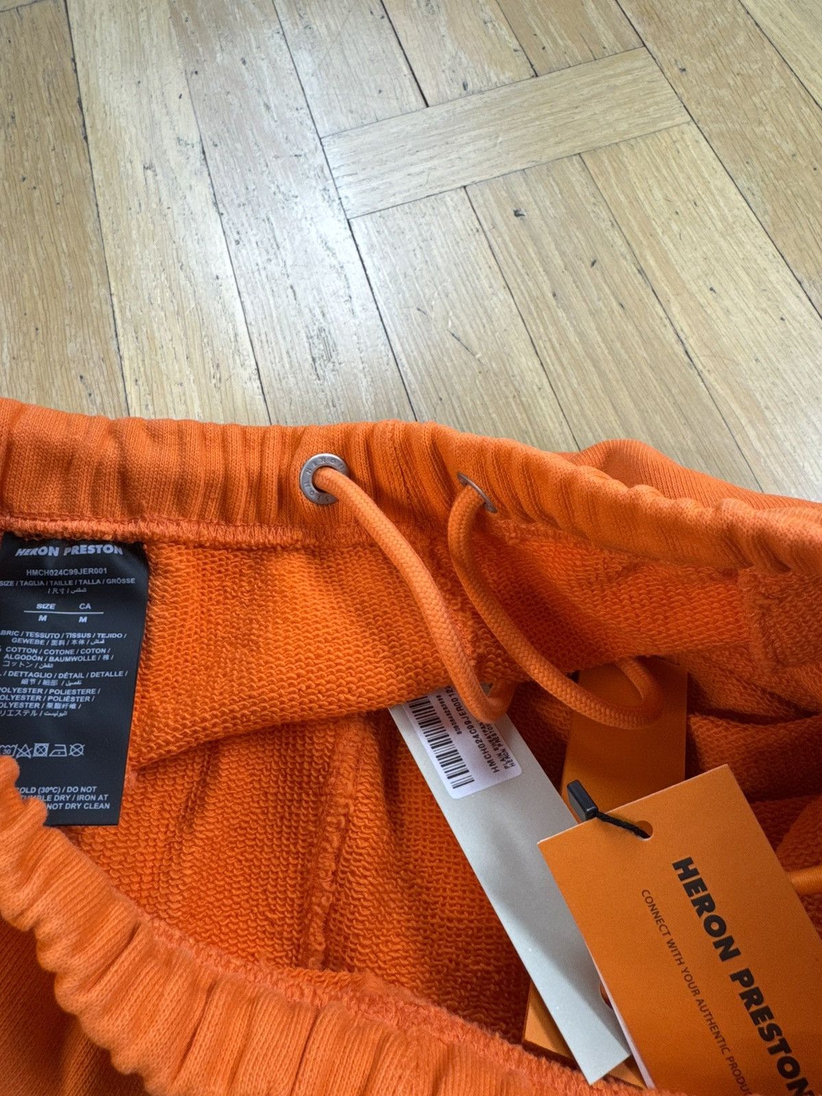 Heron Preston HERON PRESTON ORANGE “STYLE” SWEATPANTS Size US 32 / EU 48 - 9 Thumbnail