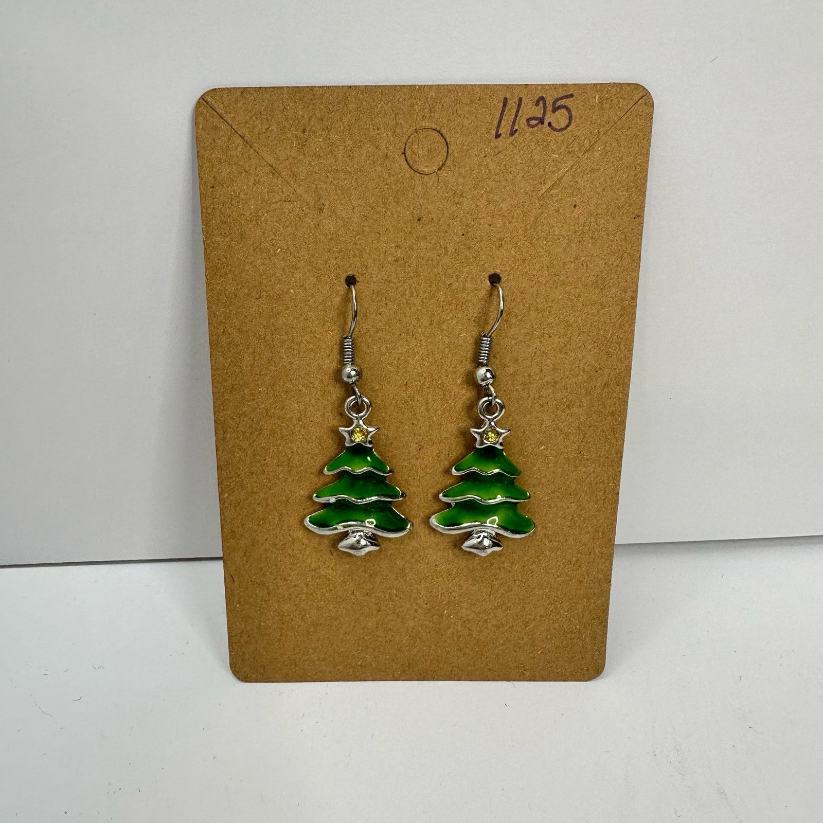Other Green Enamel Christmas Trees Hook Dangle Earrings Holidays Size ONE SIZE - 4 Thumbnail
