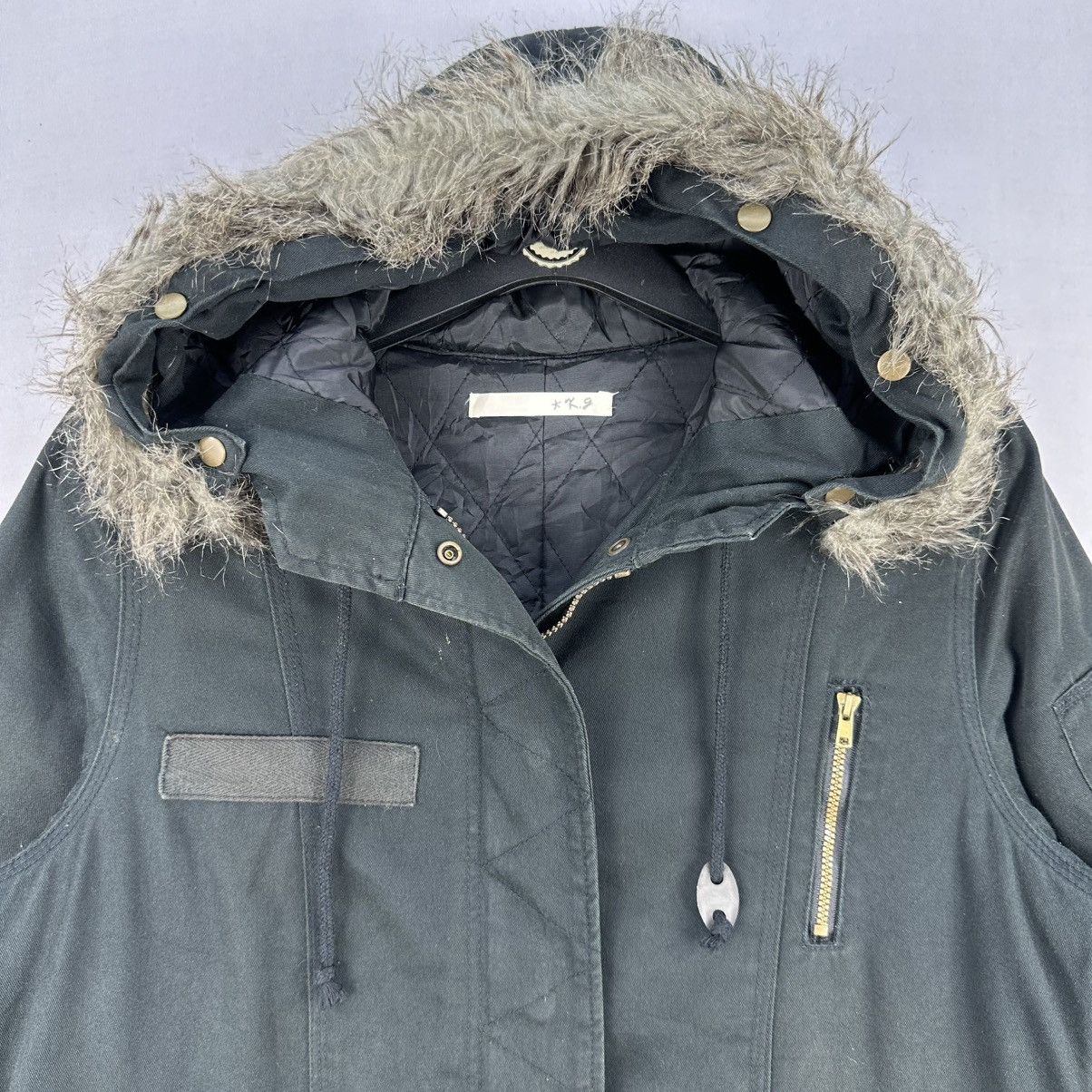 Japanese Brand Vintage If Six Was Nine Punk Fishtail Parka Jacket for Women Size S / US 4 / IT 40 - 7 Thumbnail