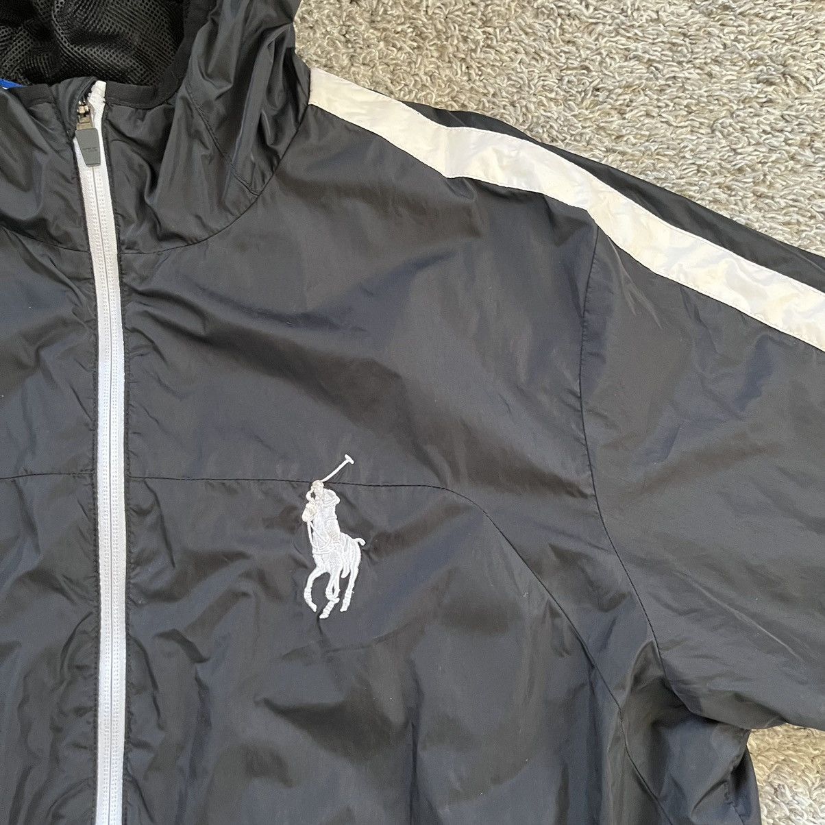 Polo Ralph Lauren 🔴Polo Ralph Lauren Jacket Size Medium Black Windbreaker Size US M / EU 48-50 / 2 - 3 Thumbnail