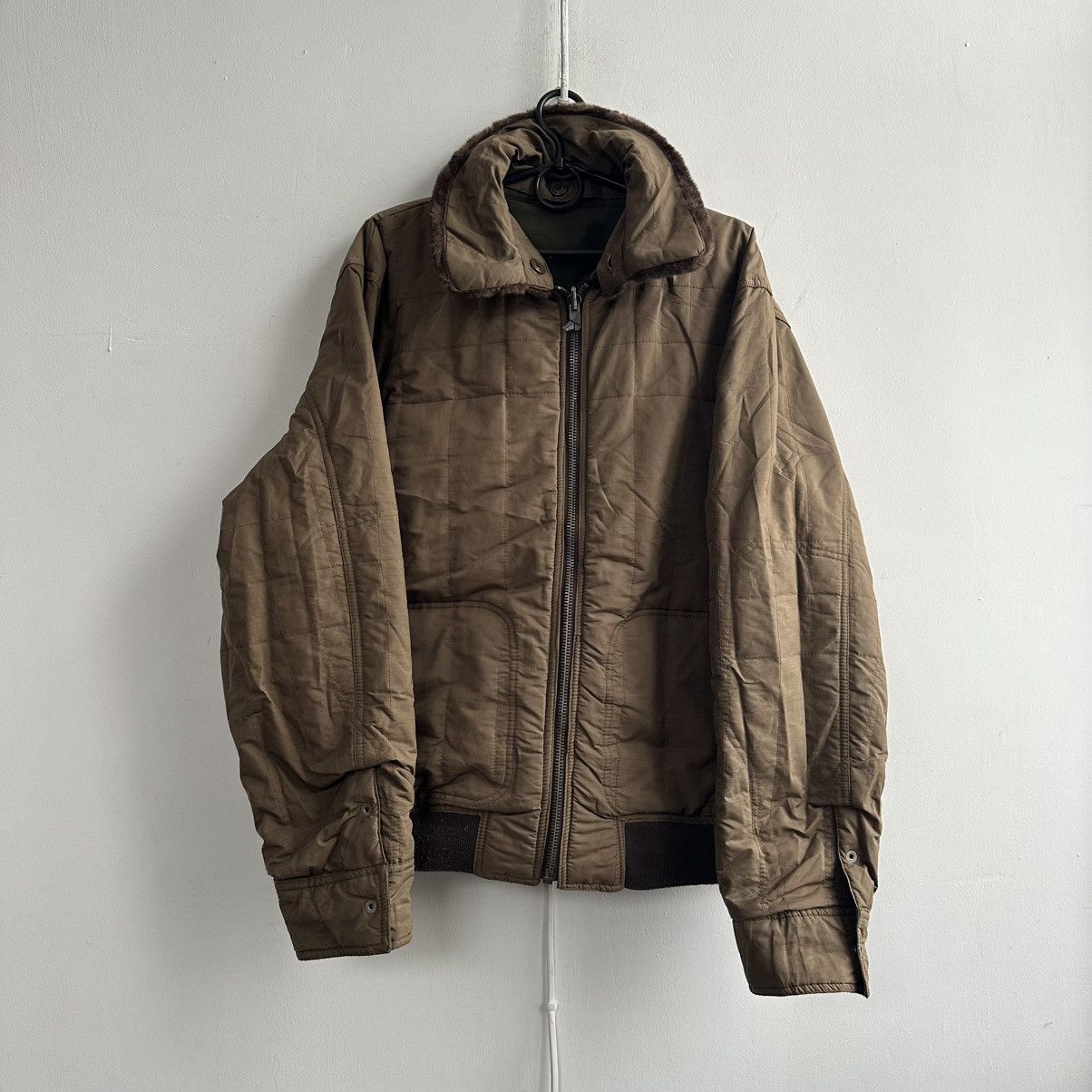 I. Spiewak And Sons Vintage Tanker T-1 reversiable Blanket Bomber Jacket Size US XL / EU 56 / 4 - 11 Thumbnail
