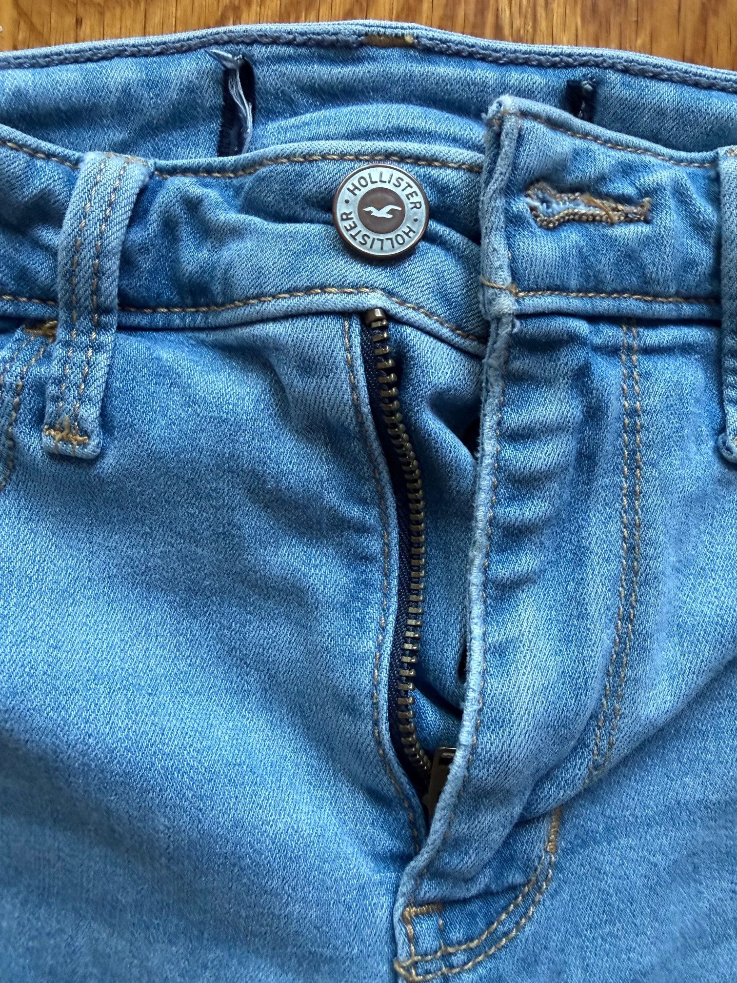 Aeropostale Aeropostale Women’s Skinny Size 000 Distressed Y2K Stretch Size 22" - 3 Thumbnail
