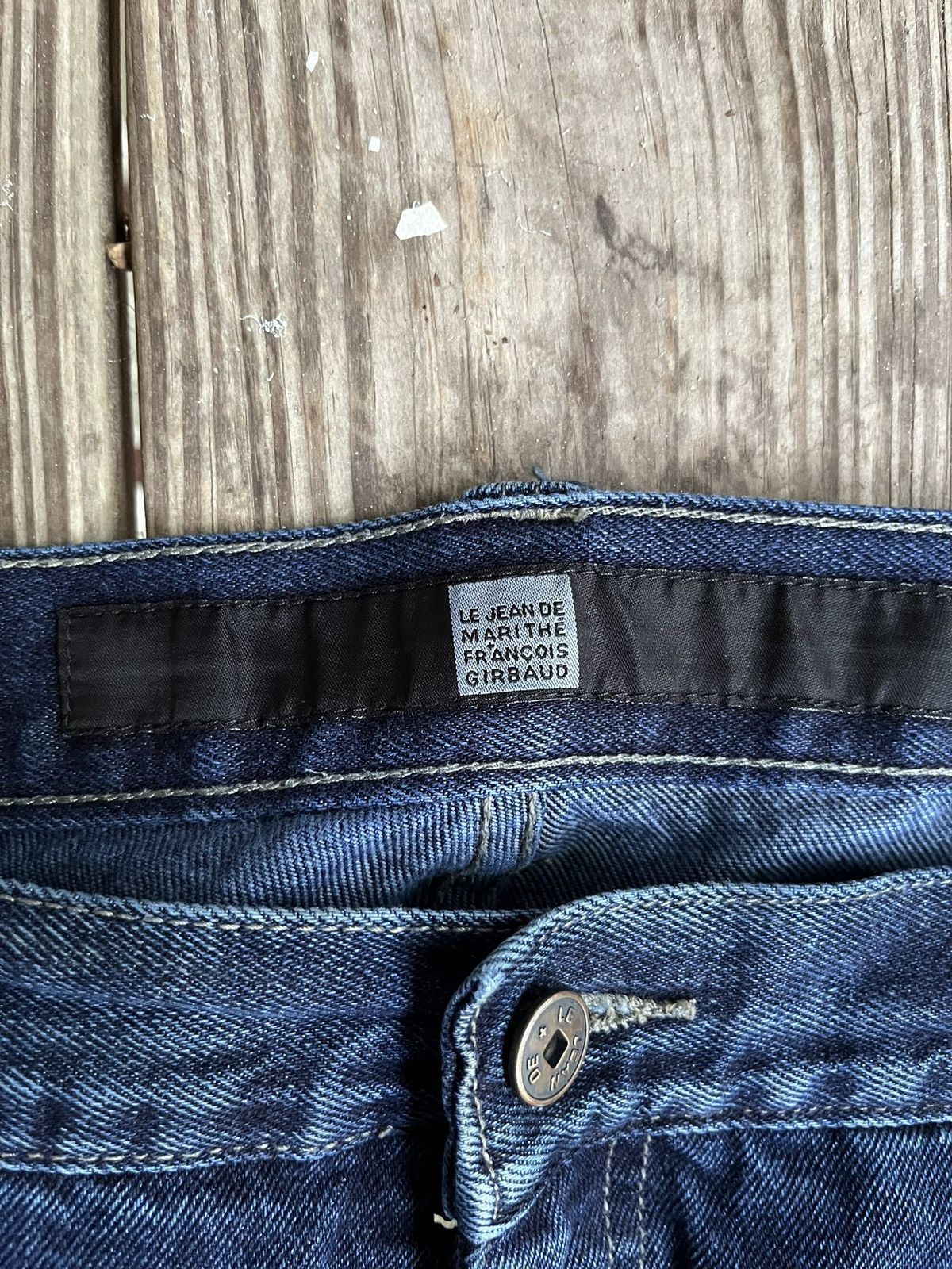 Marithe + Francois Girbaud Crazy vintage MFG Girbaud blue baggy jeans hip hop Size US 40 / EU 56 - 8 Thumbnail