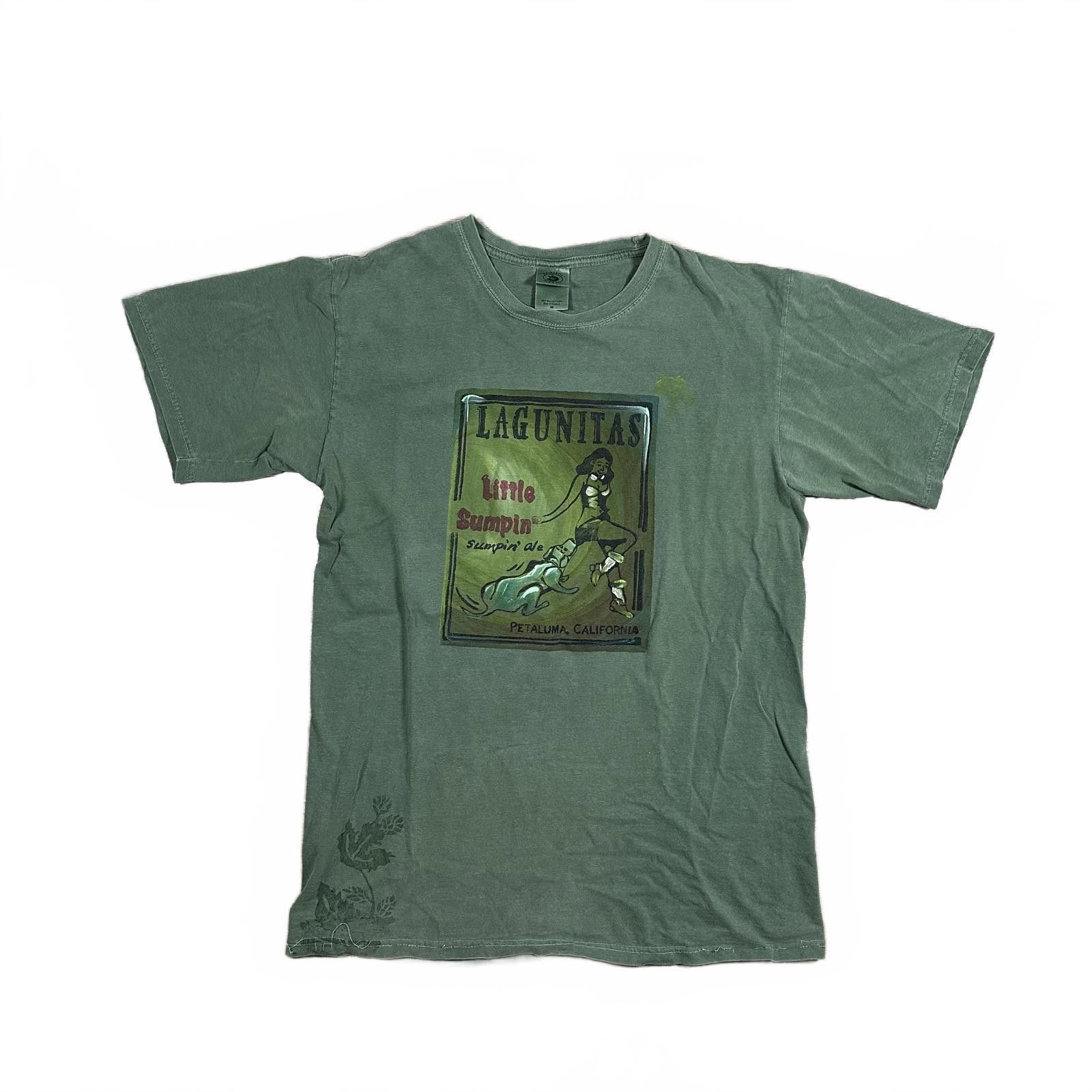 Other Lagunitas Mens T-shirt Medium Green Vintage Graphic Size US M / EU 48-50 / 2 - 1 Thumbnail