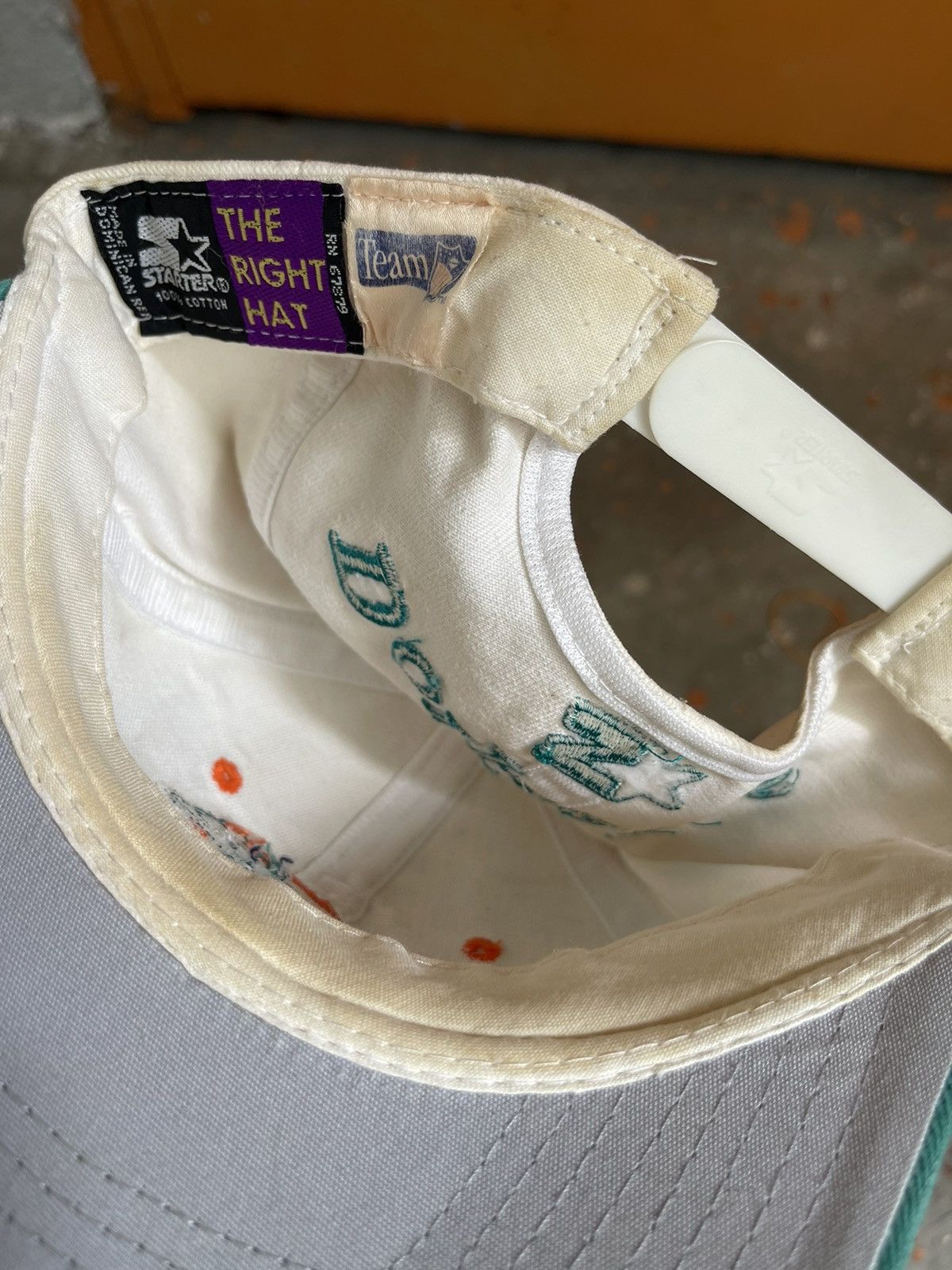 NFL × Vintage Vintage Miami Dolphins Starter Embroidered Hats Size ONE SIZE - 3 Thumbnail