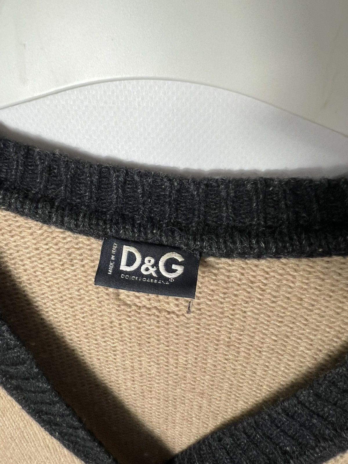 Dolce & Gabbana Vintage luxury streetwear Dolce Gabbana Wool Sweaters Size L / US 10 / IT 46 - 4 Thumbnail