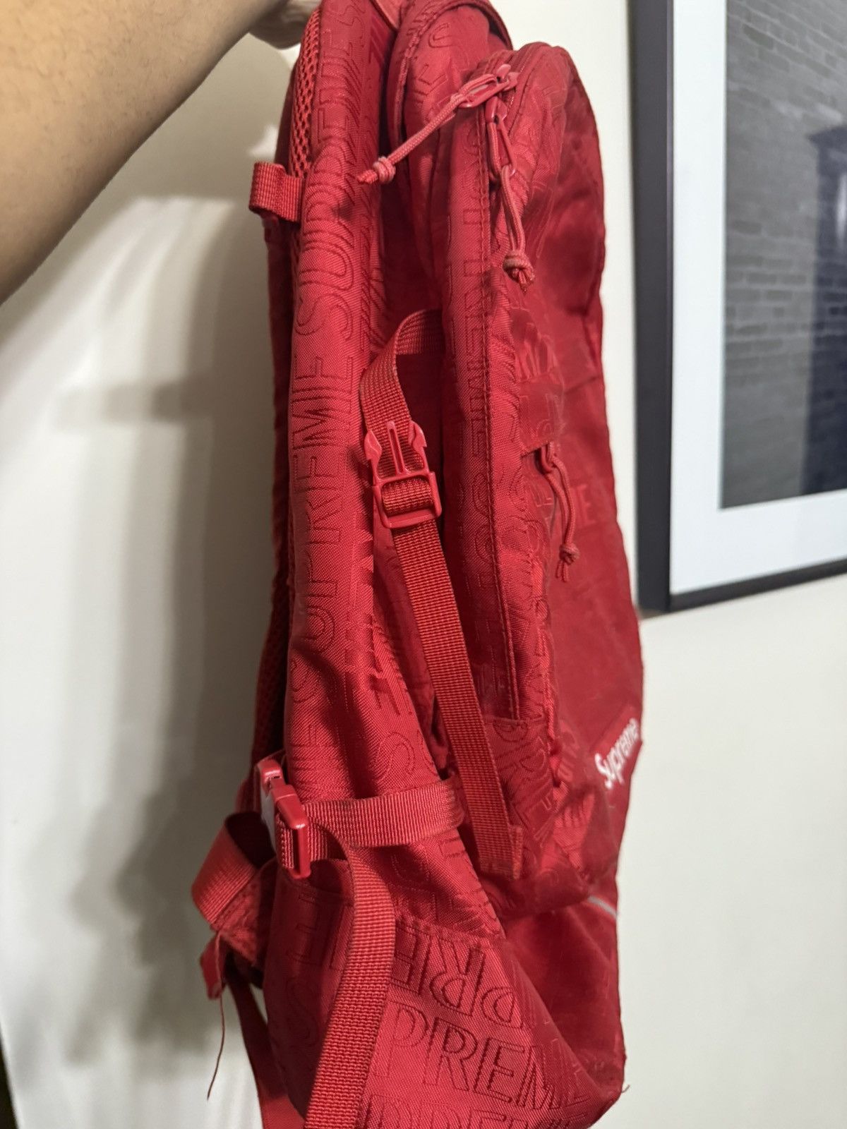 Supreme Supreme Utility Backpack (2019) Red Size ONE SIZE - 4 Thumbnail
