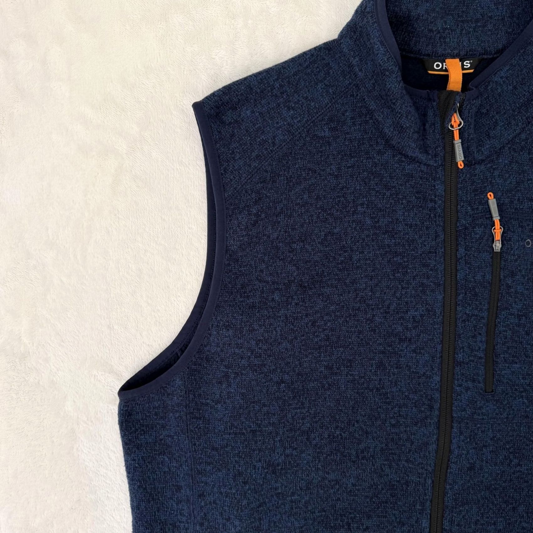 Orvis Orvis Vest Mens L Blue Fleece Full Zip Sleeveless Outdoor Hiking Warm Casual Size US L / EU 52-54 / 3 - 5 Thumbnail