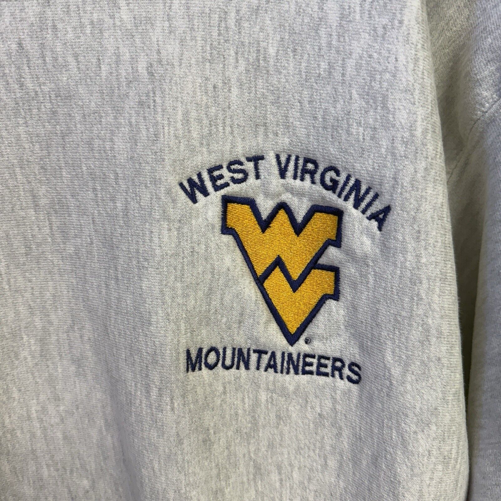 Champion West Virginia Mountaineers Champion Reverse Weave Sweatshirt Size US L / EU 52-54 / 3 - 4 Thumbnail