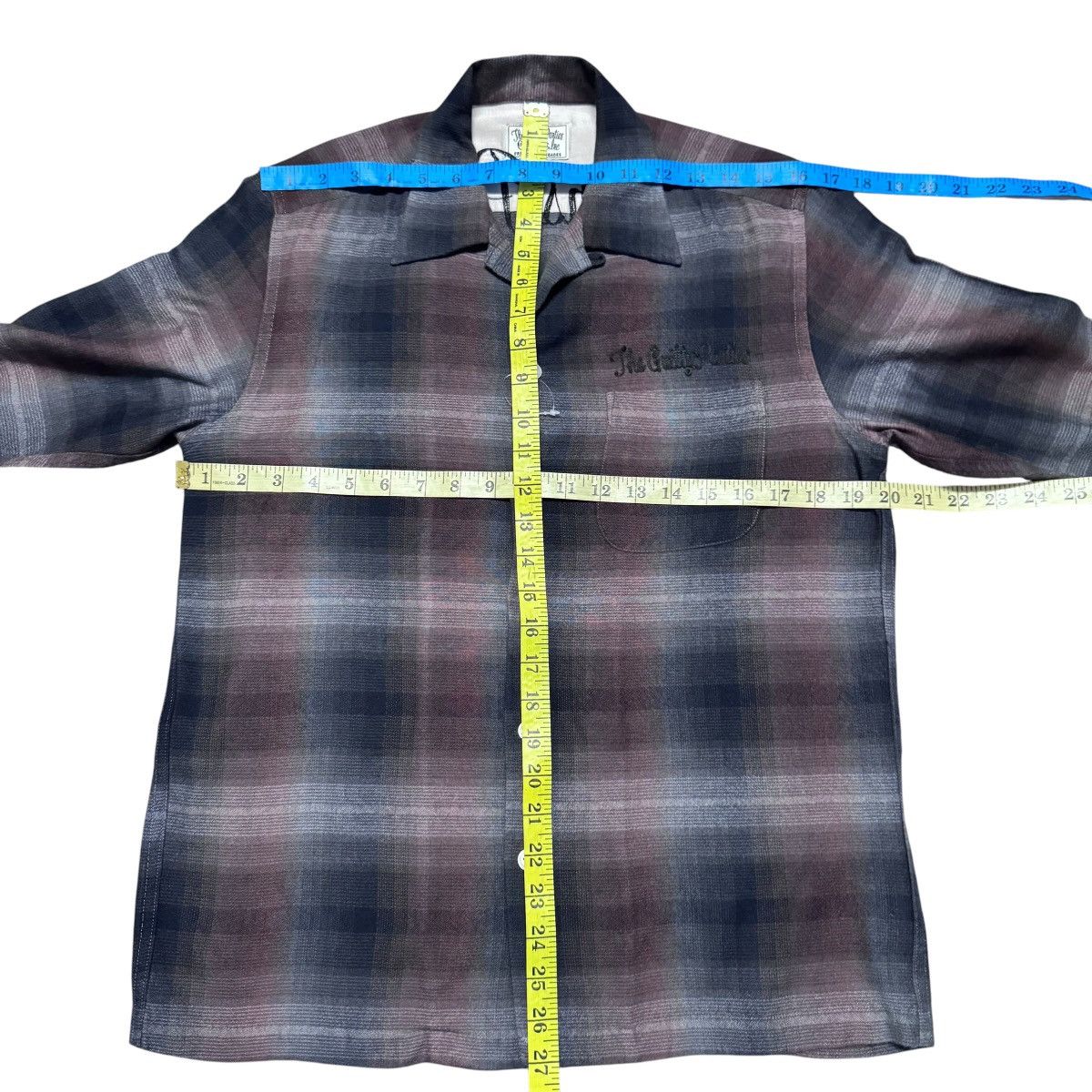 Wacko Maria Wacko Maria Rayon Flannel Shadow Plaid Pimpers Paradise Size US M / EU 48-50 / 2 - 9 Thumbnail