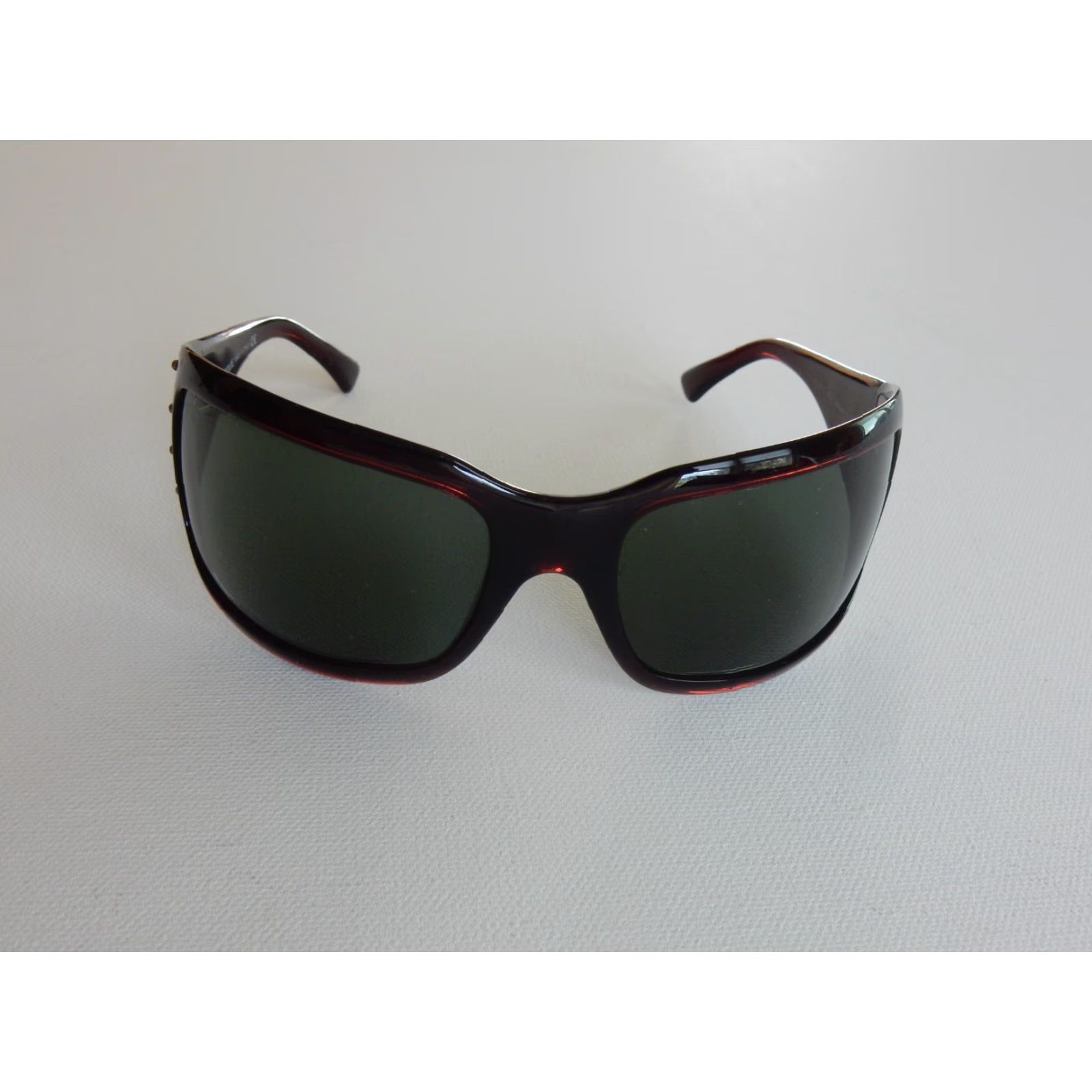 Vogue VINTAGE Vogue Sunglasses Women 68mm Red Studs Italy 90s Fashion Accessories Size ONE SIZE - 2 Thumbnail