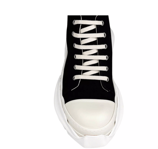 Rick Owens Drkshdw RO Drkshdw Men's Canvas Thick Sole Low Shoes Size US 8 / EU 41 - 3 Thumbnail