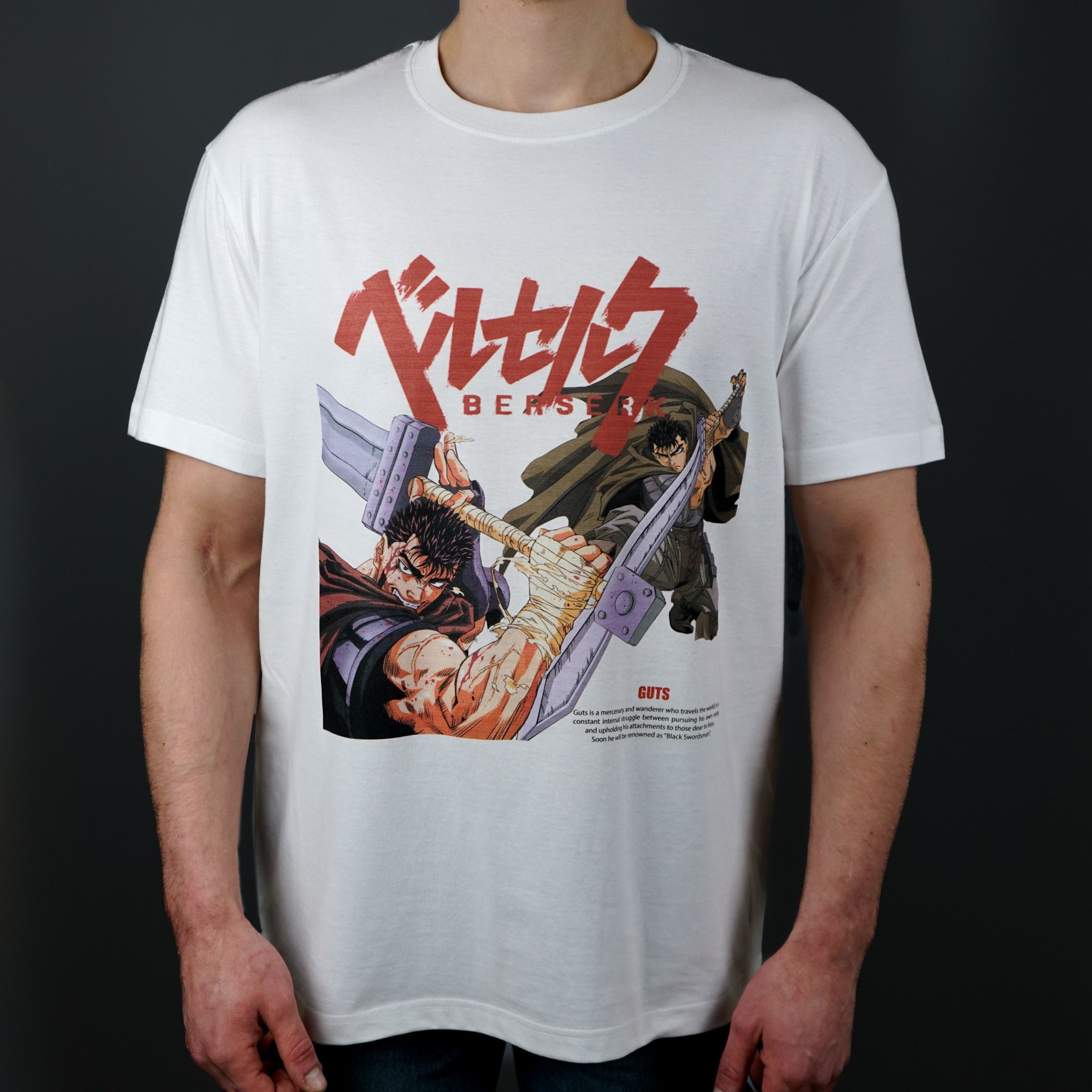 Anime × Japanese Brand × Vintage Berserk Anime Guts Band Of Hawk Manga Tee T-Shirt Size US XL / EU 56 / 4 - 1 Thumbnail