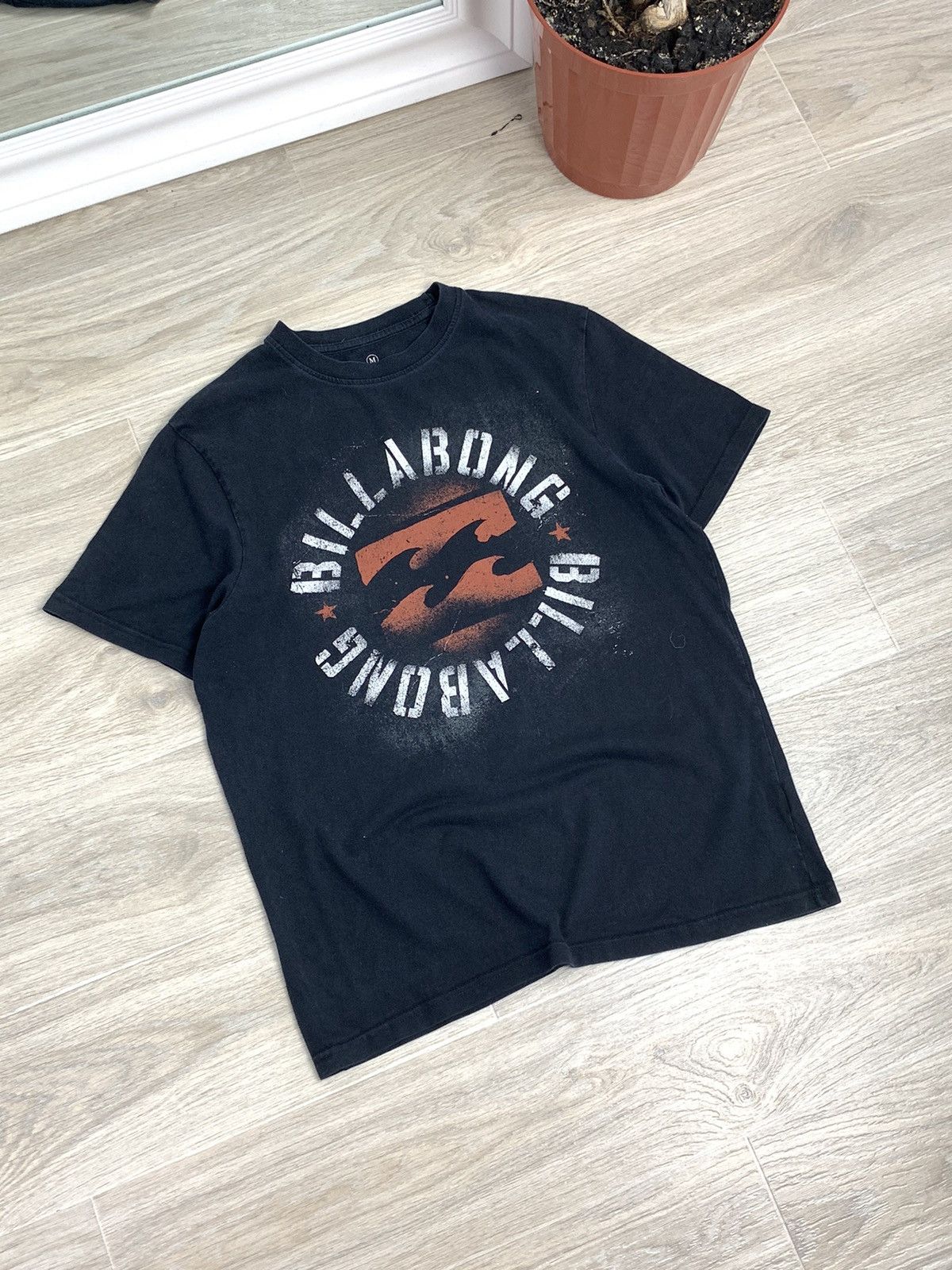 Billabong Billabong Black Tee Surfing Skateboarding T-Shirt Size:M Size US M / EU 48-50 / 2 - 2 Thumbnail
