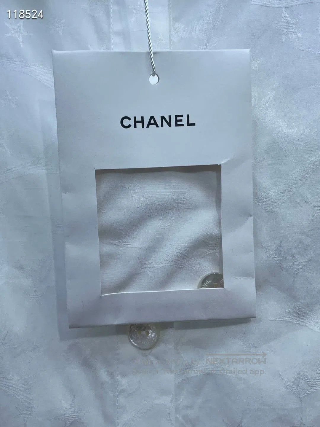 Chanel Chanel 24C Star Letter Long Shirt. Size S / US 4 / IT 40 - 6 Thumbnail