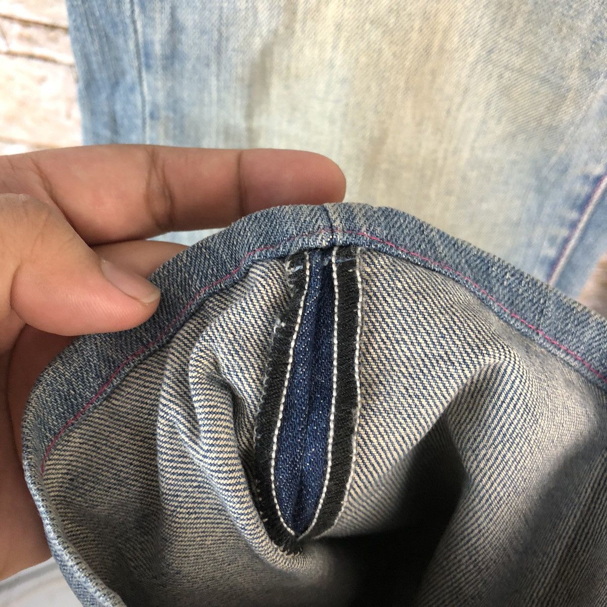 Volcom Volcom vintage skate Blue faded Denim Pants #A1169 Size US 33 - 9 Thumbnail