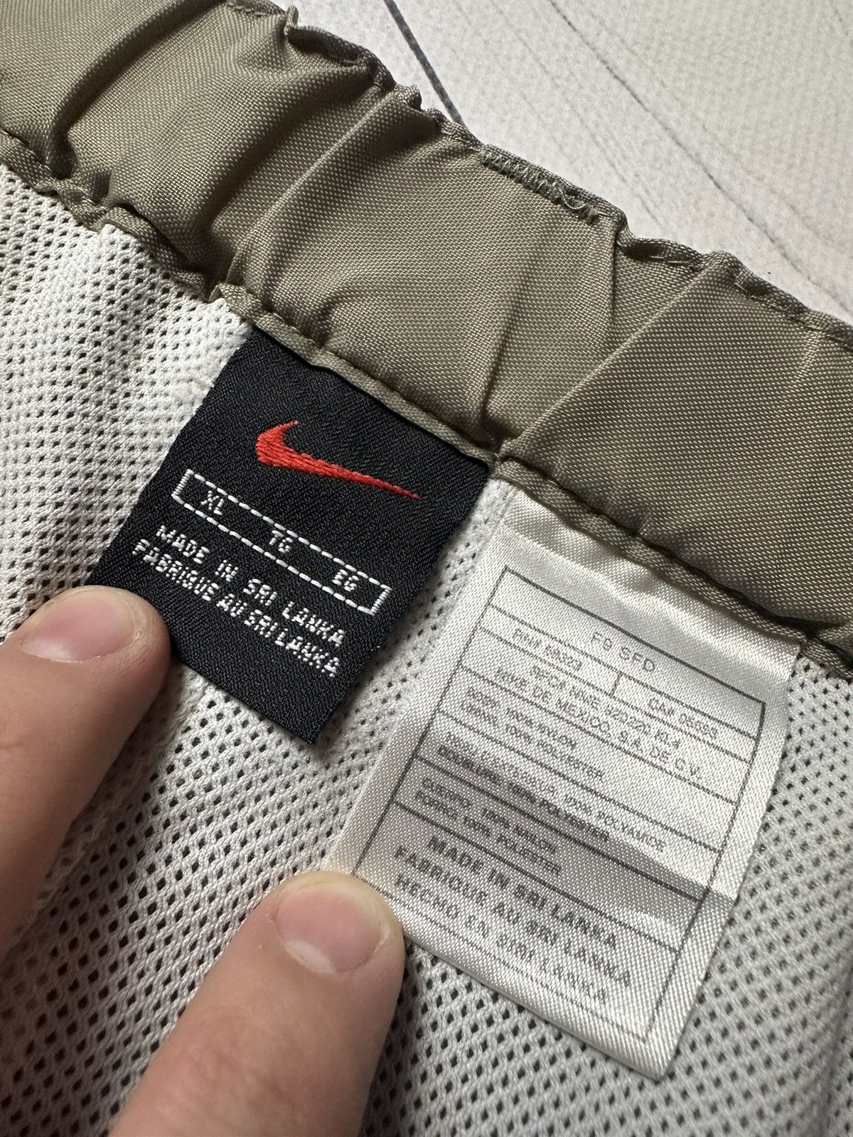 Nike × Vintage Vintage Nike drill pants logo pocket size XL rare Size US 36 / EU 52 - 8 Thumbnail