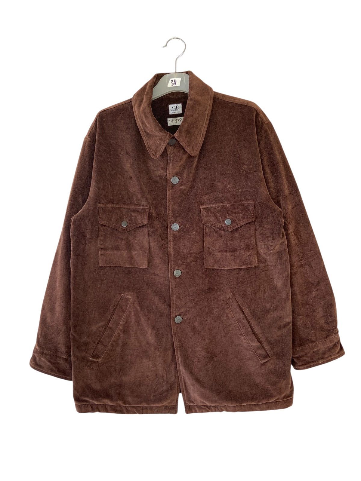 C.P. Company Vintage Cp Company 1997 Autumn Winter Velvet Jacket Size US L / EU 52-54 / 3 - 1 Thumbnail