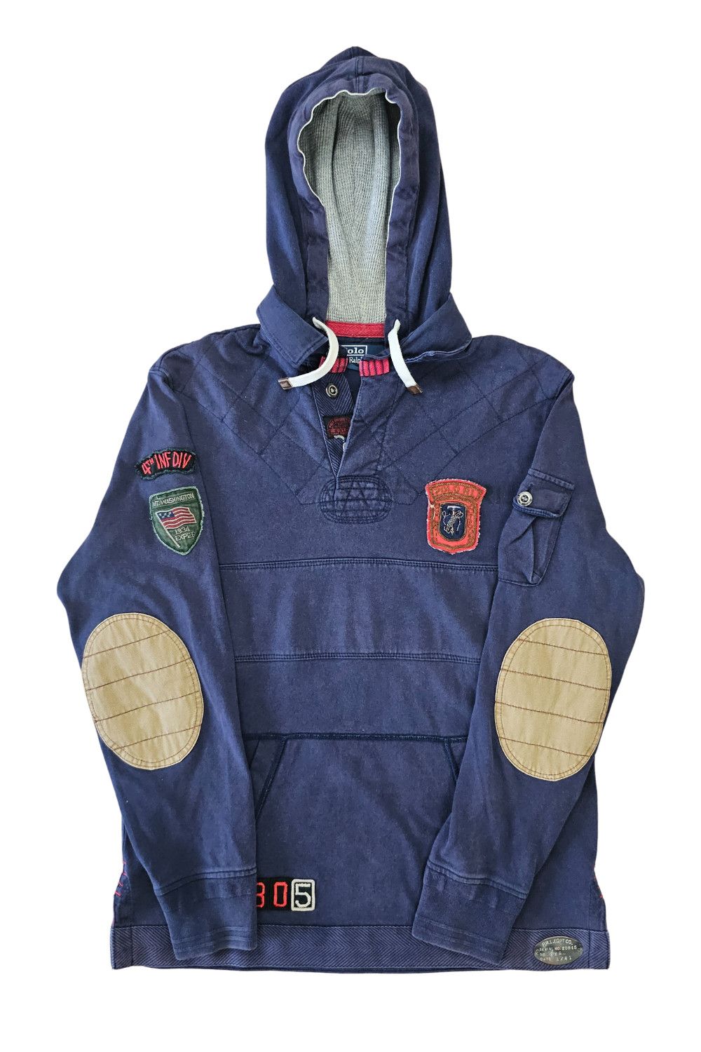 Polo Ralph Lauren PRL “Outfitter/Expedition” Patch Anorak Hoodie - M Late 00s Size US M / EU 48-50 / 2 - 1 Thumbnail