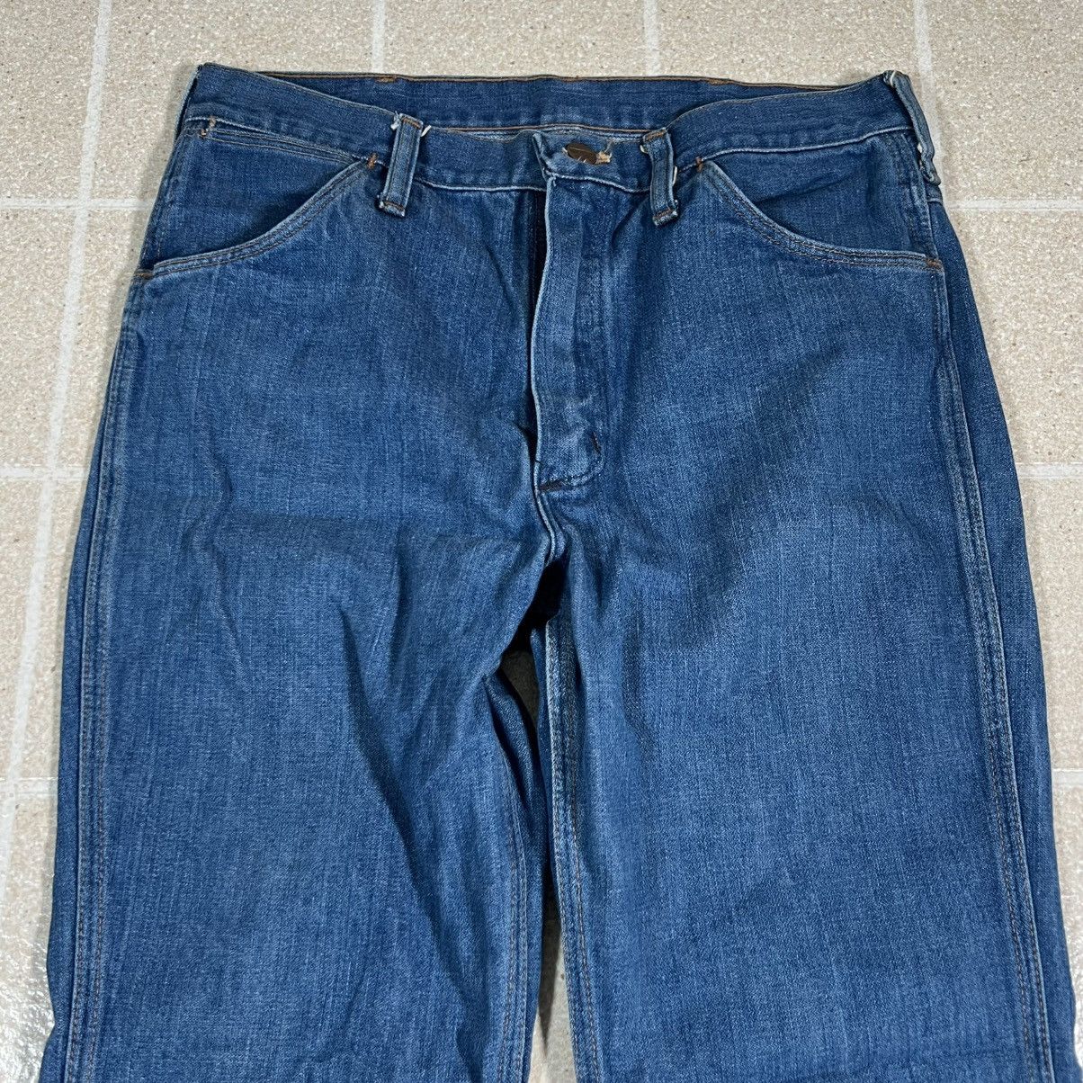 Wrangler Vintage Wrangler Flare Jeans 31x31 "No Fault" Blue Denim Size US 31 - 7 Thumbnail