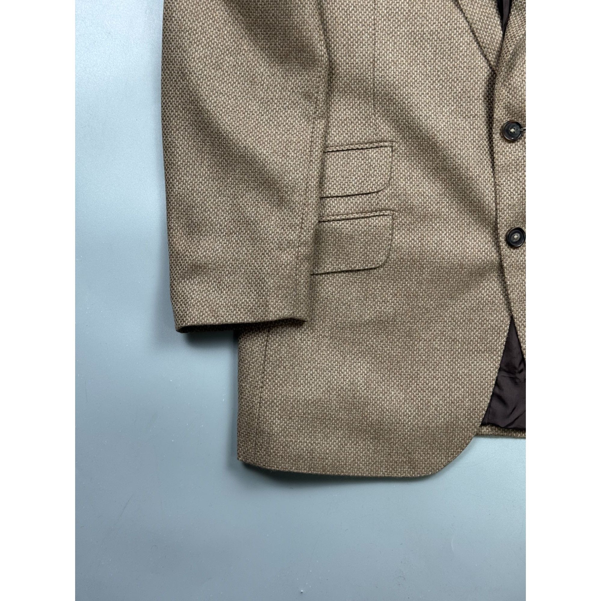 Loro Piana Pelikamo Zurich by Loro Piana 2 Button Wool Blazer (Y1252) Size 40R - 2 Thumbnail