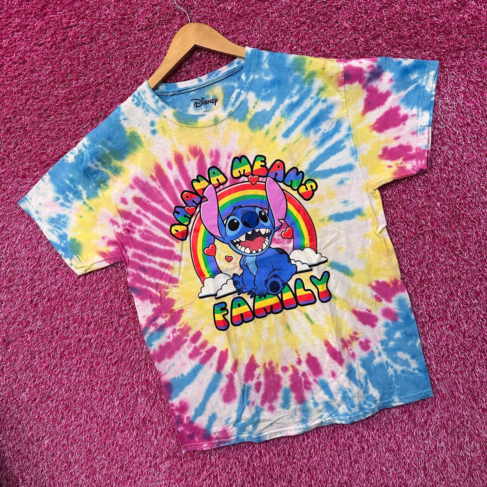 Disney Stitch Ohana Means Family Lilo & Stitch Disney Tie Dye L Size US L / EU 52-54 / 3 - 3 Thumbnail