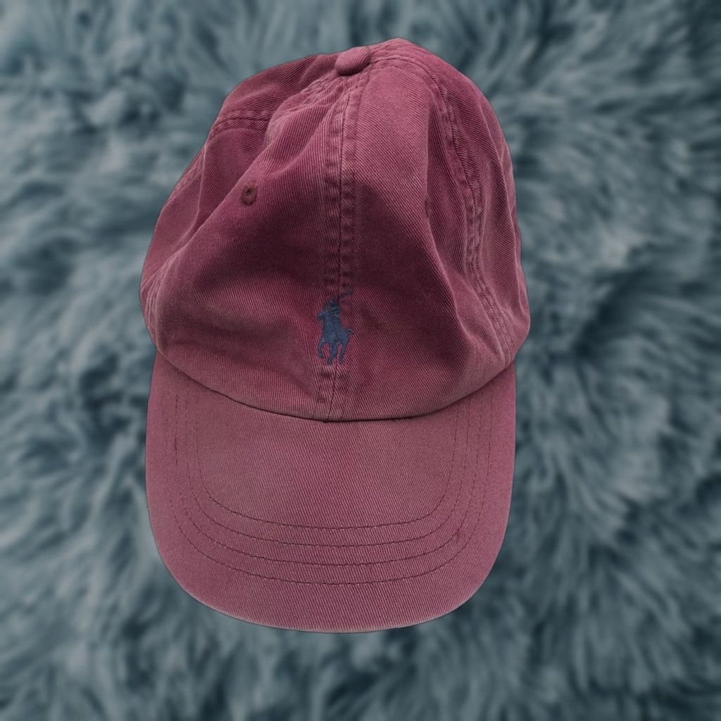 Polo Ralph Lauren Polo Ralph Lauren Hat Baseball Cap Red One Size Adjustable Mens One Size Size US M / EU 48-50 / 2 - 1 Thumbnail