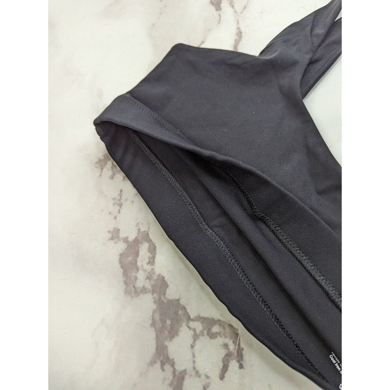 Everlane Everlane Perform Bra Women Medium Black Square Neck Sports Size M / US 6-8 / IT 42-44 - 5 Thumbnail