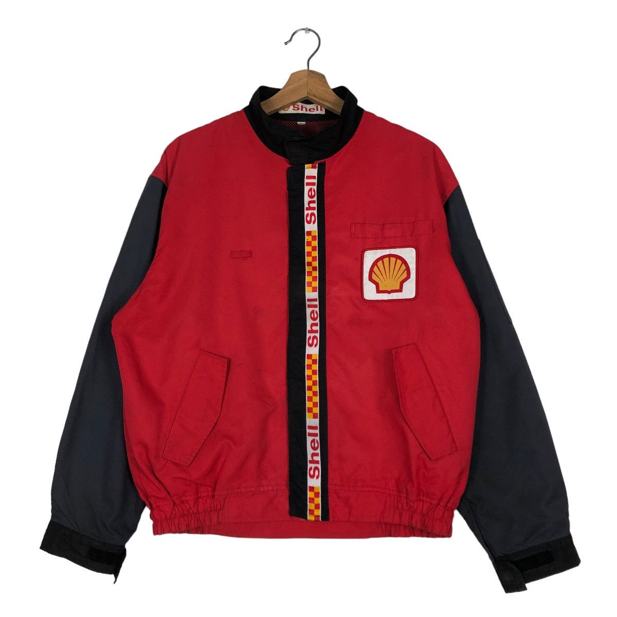 Japanese Brand 🔥Vintage Bomber Jacket Shell Racing Formula 1 Racing Size US L / EU 52-54 / 3 - 1 Thumbnail