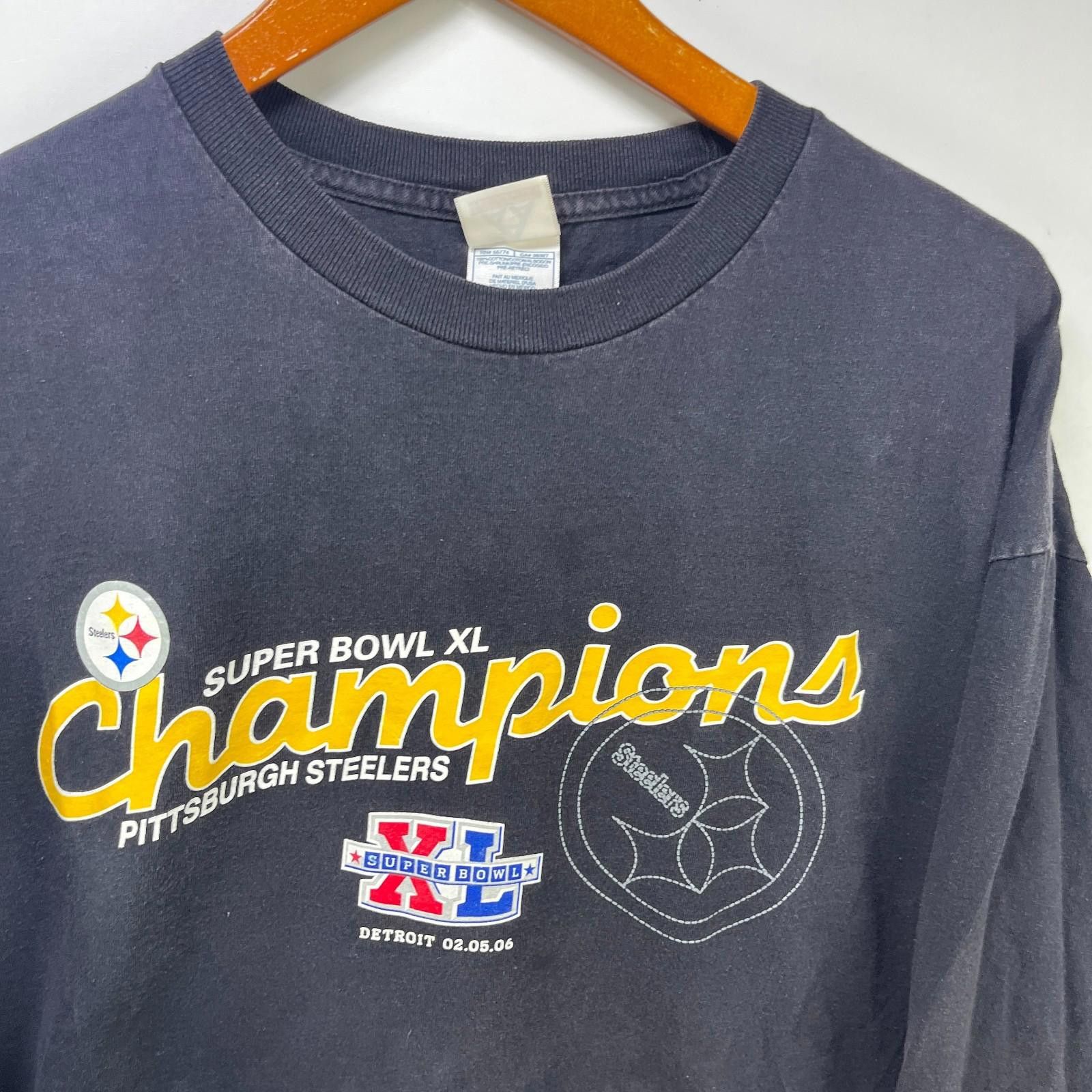 Other Vintage Pittsburgh Steelers Champions LS Shirt XL Size ONE SIZE - 3 Thumbnail
