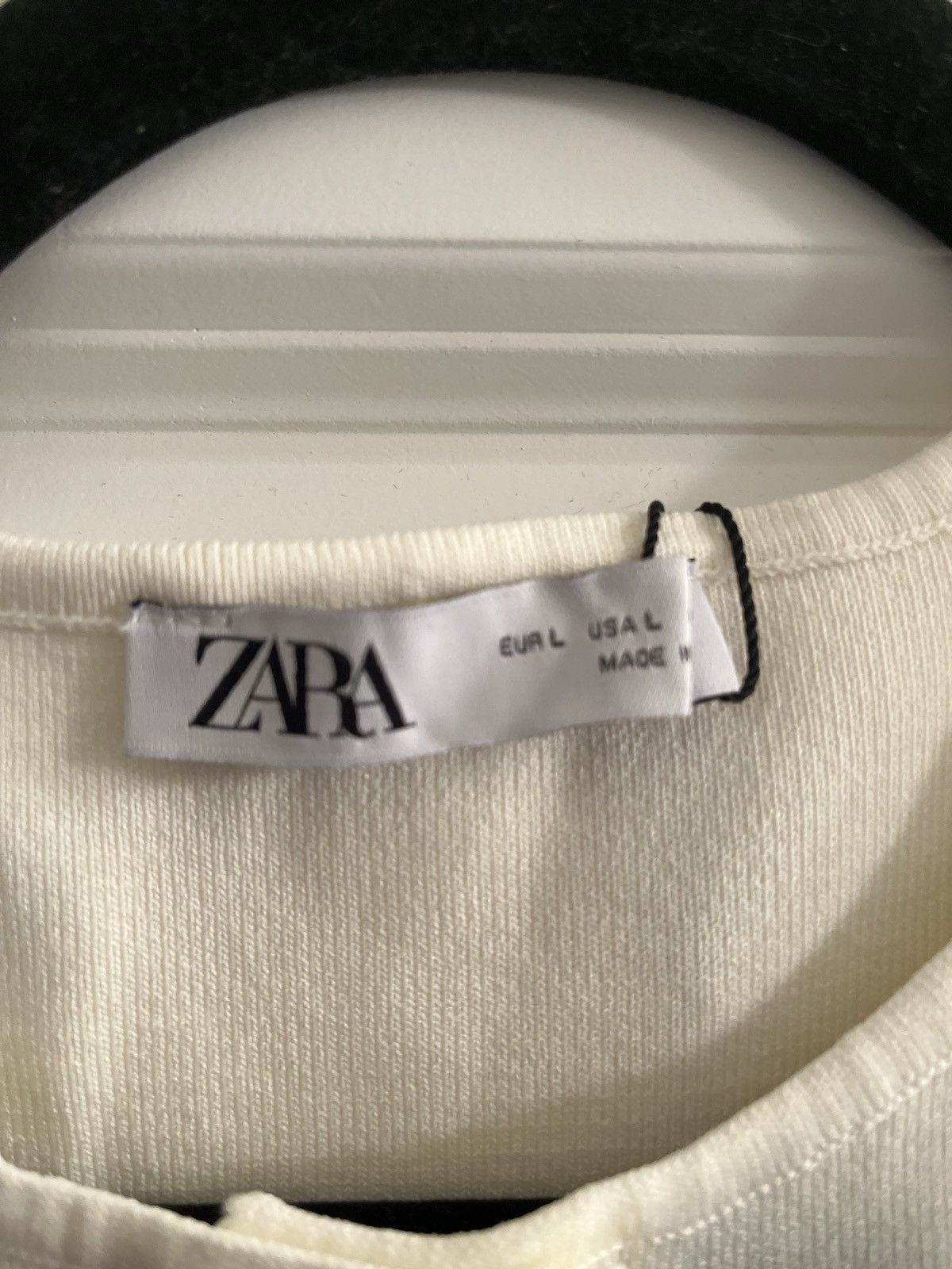 Zara Zara Bow Dress Size L / US 10 / IT 46 - 2 Thumbnail