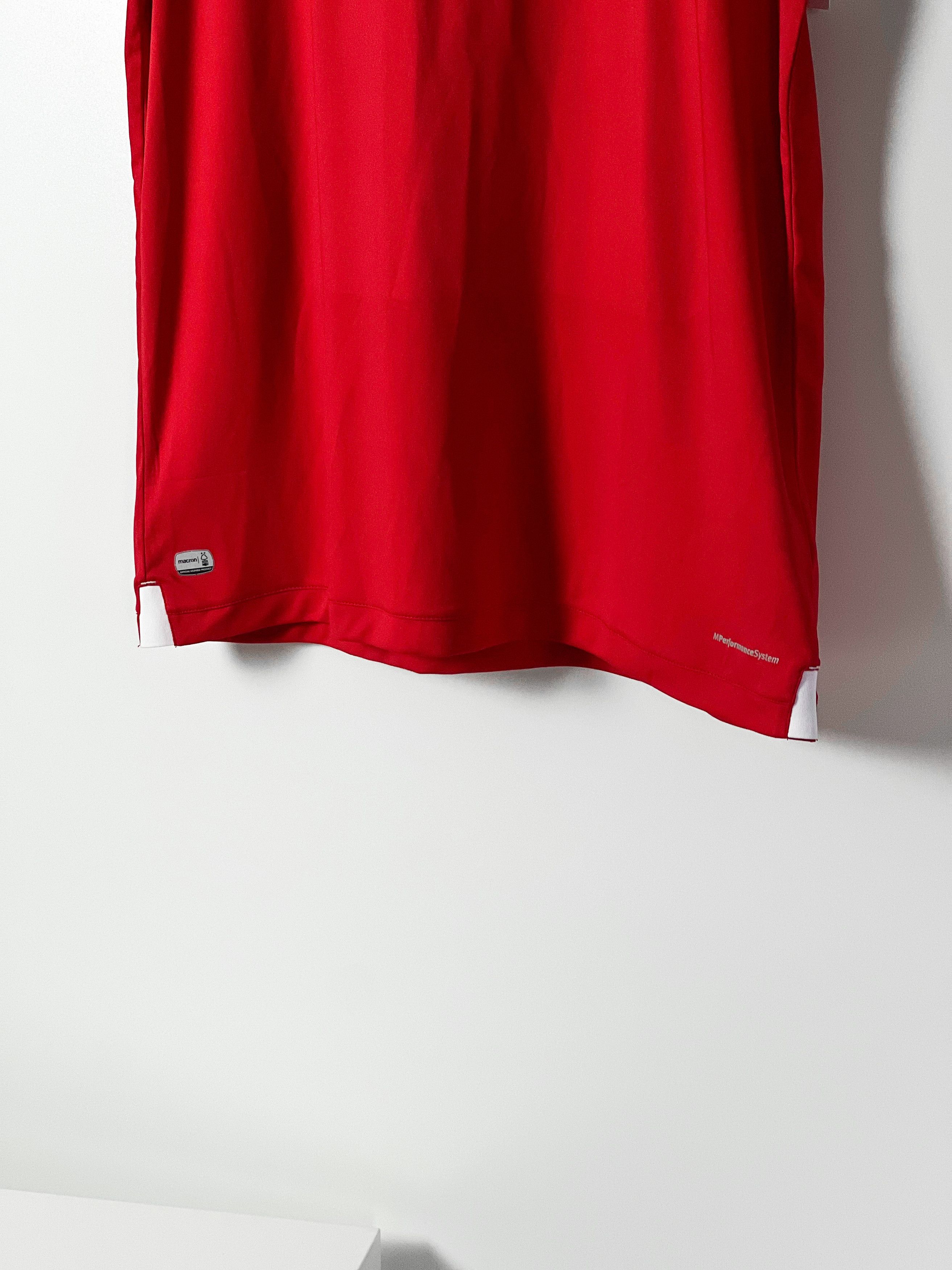 Macron Macron x Nottingham Forest F.C. Custom Name Tee (2020-2021) Size US XXL / EU 58 / 5 - 8 Thumbnail